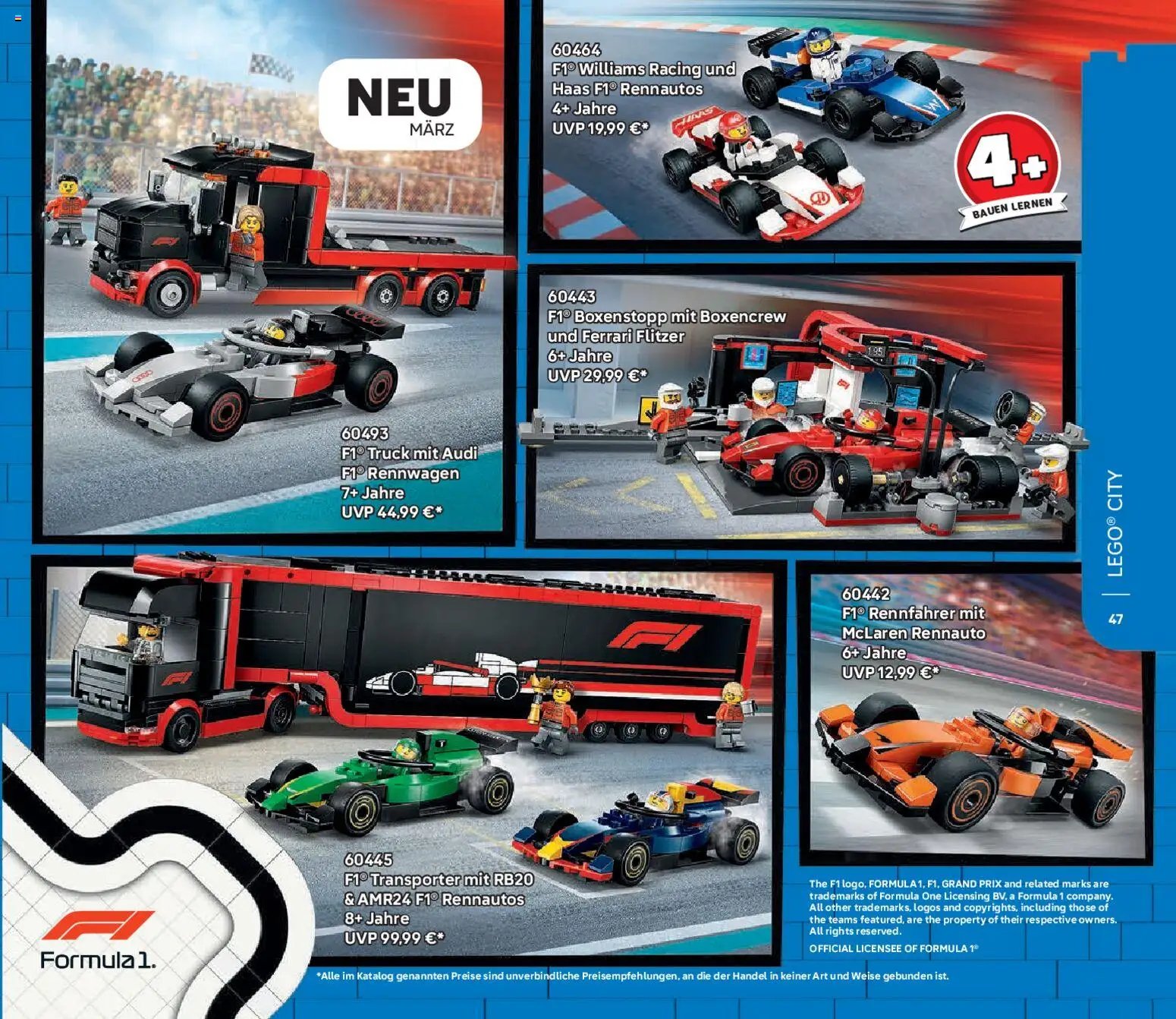 Lego Katalog März - Juni