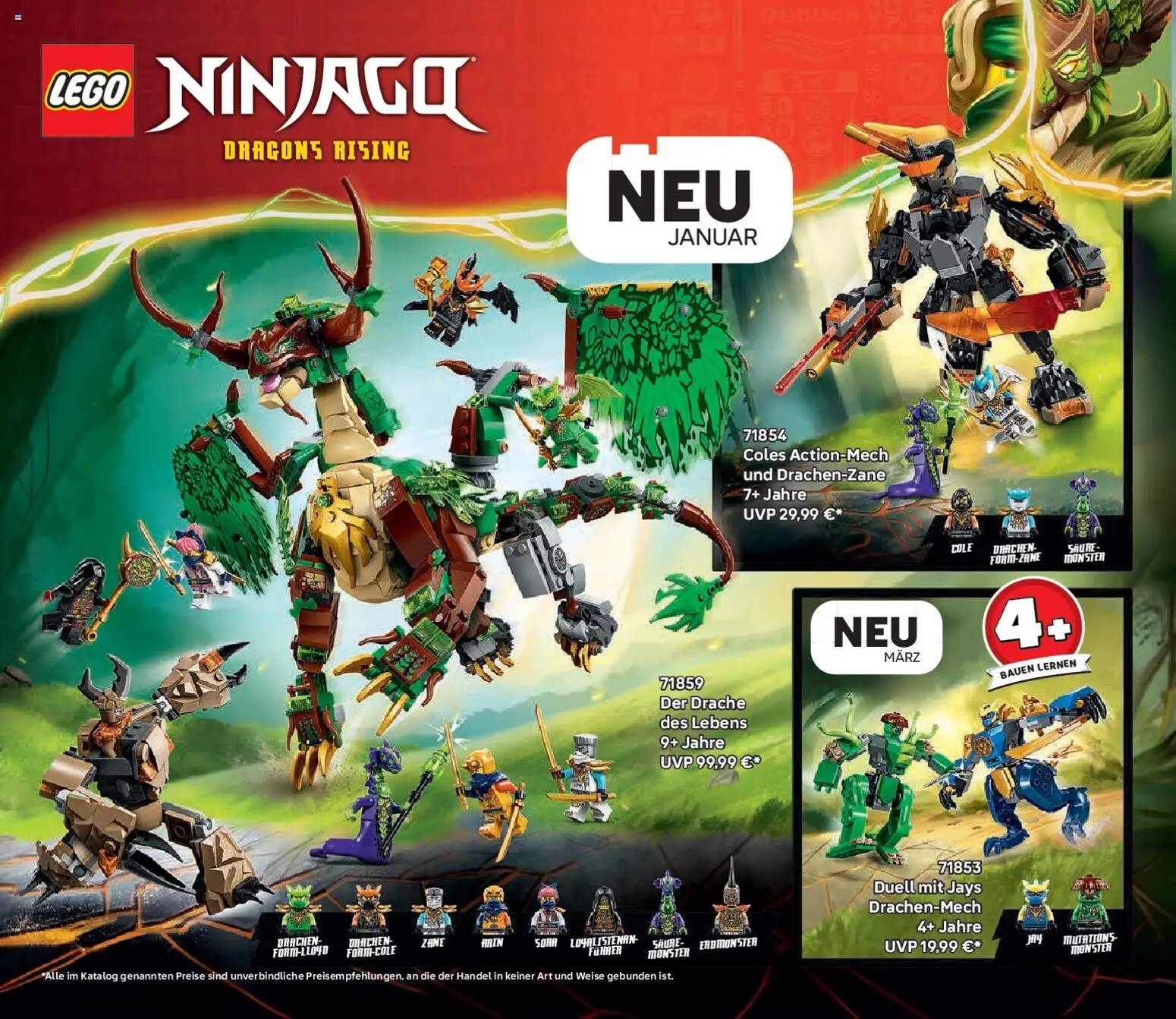 Lego Katalog März - Juni