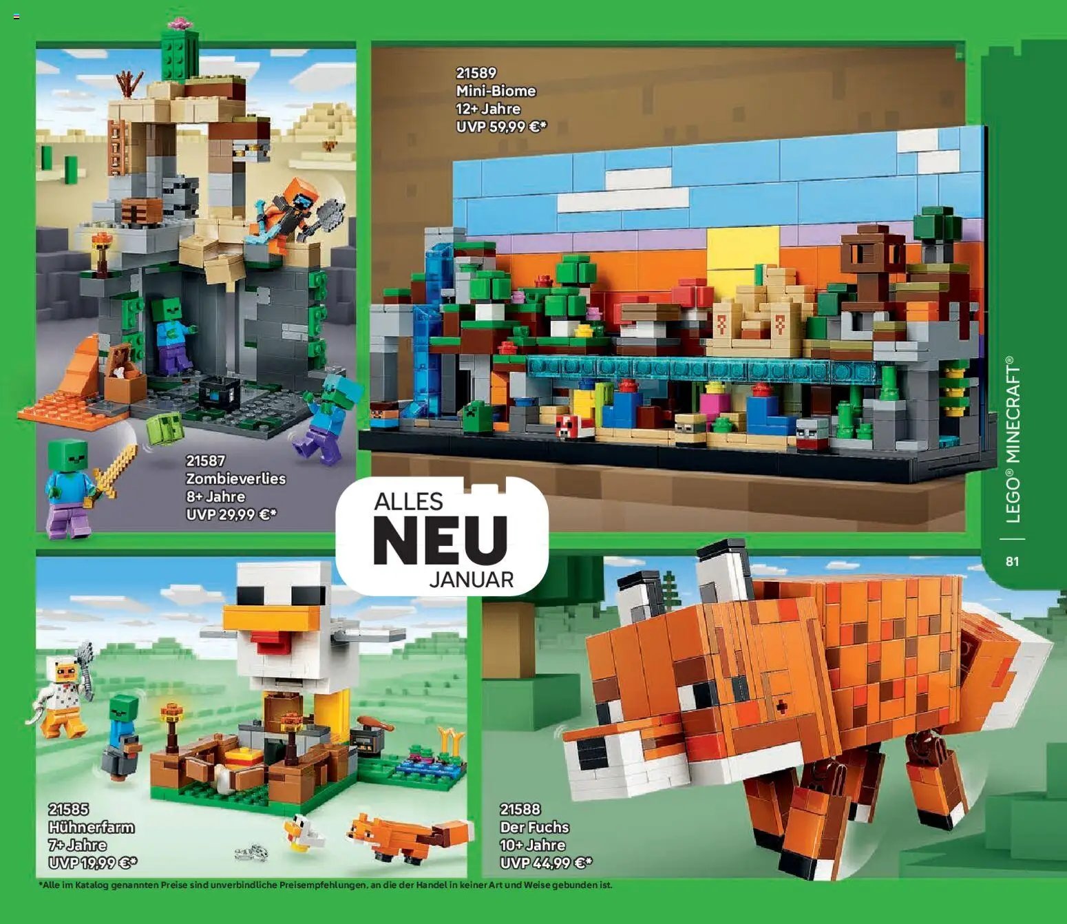 Lego Katalog März - Juni