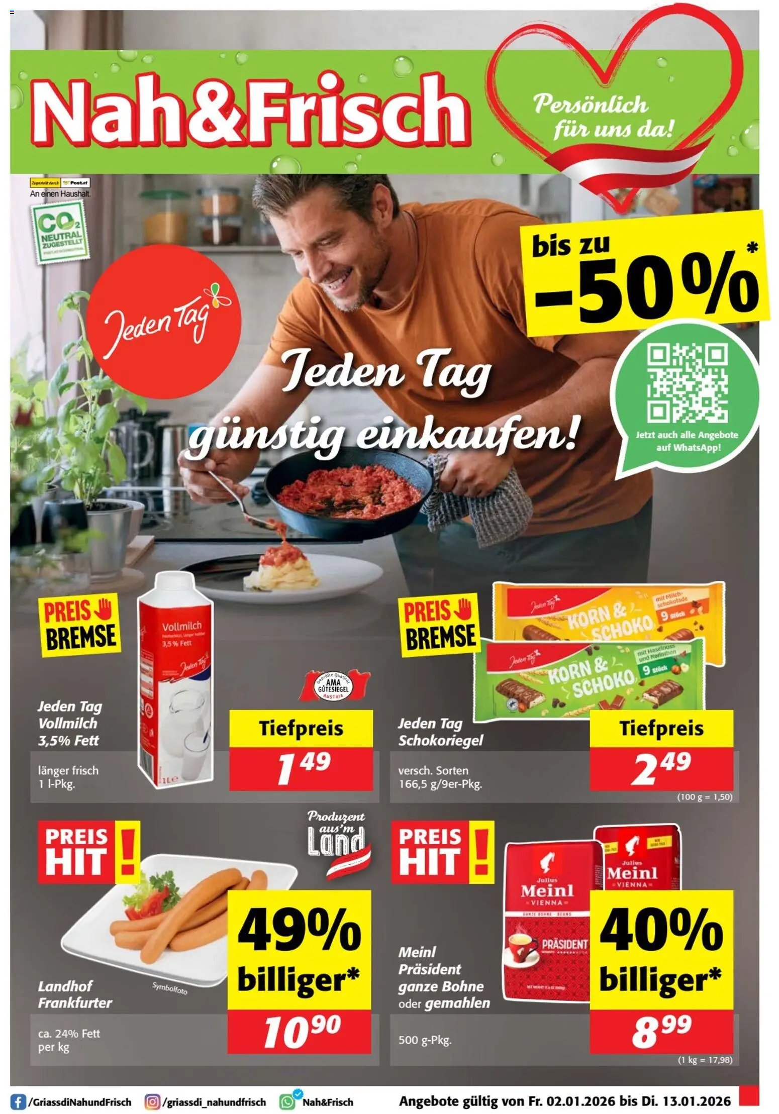 Nah und Frisch Flugblatt