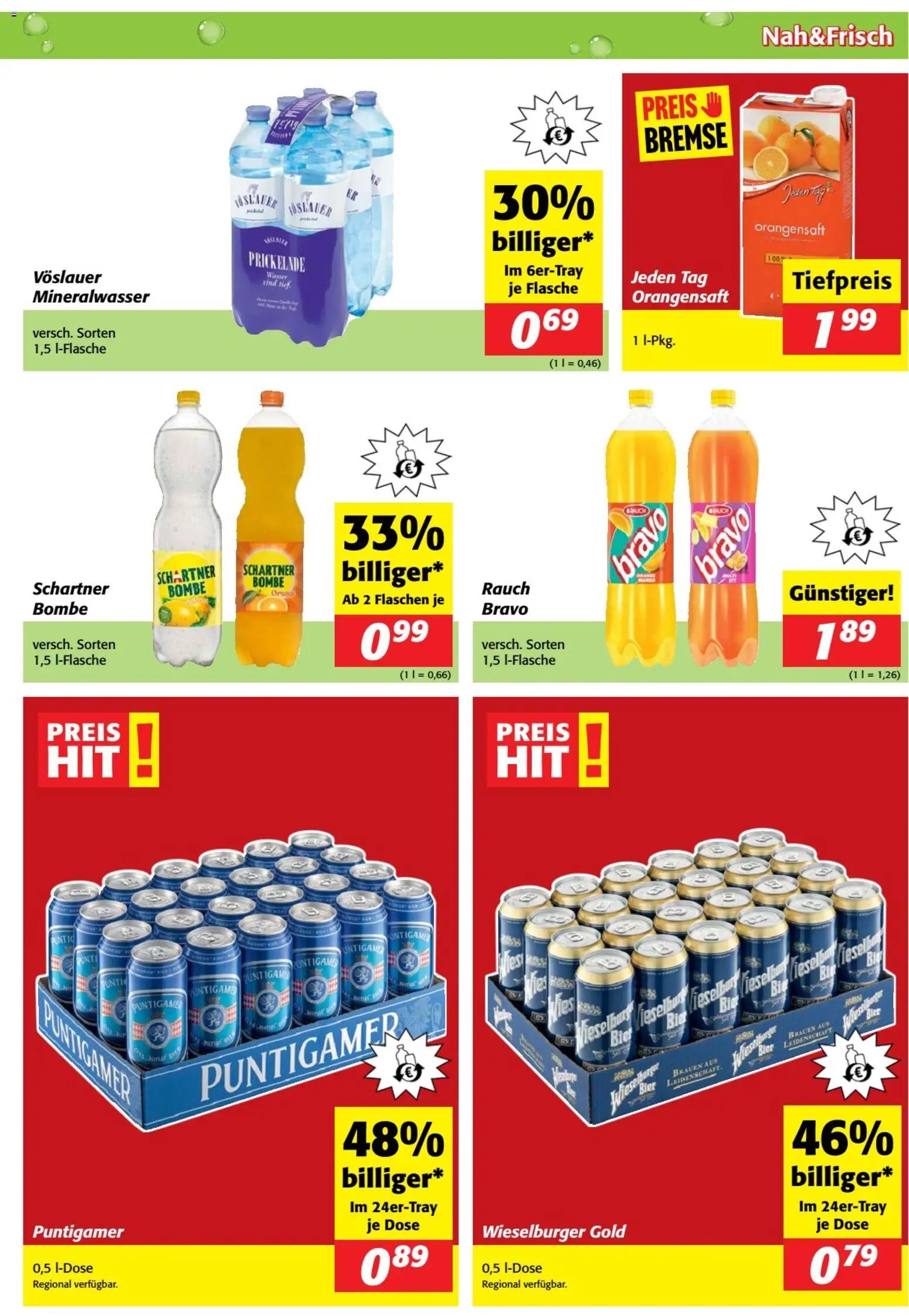 Nah und Frisch Flugblatt