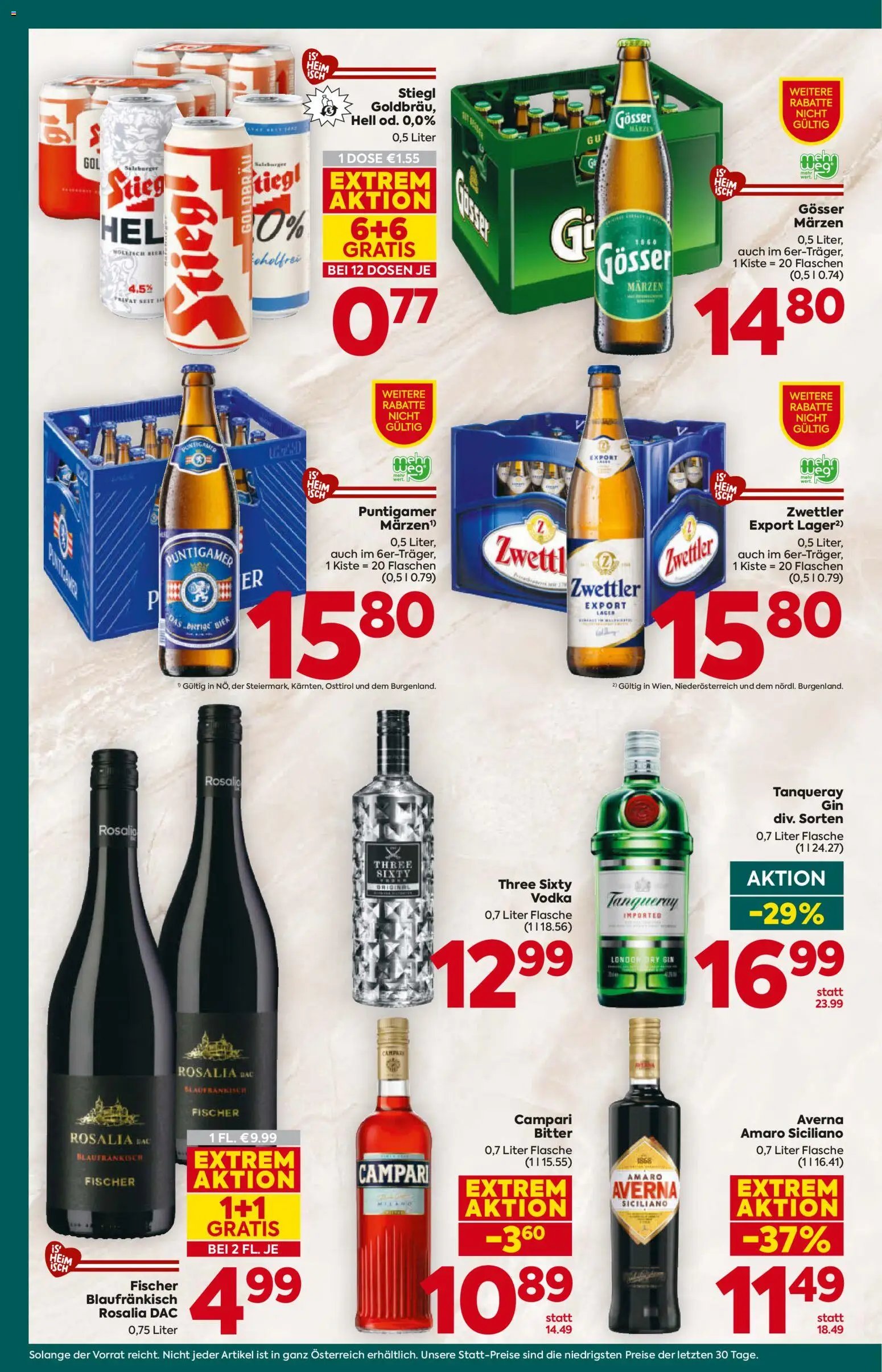 Billa Plus Flugblatt - Niederösterreich