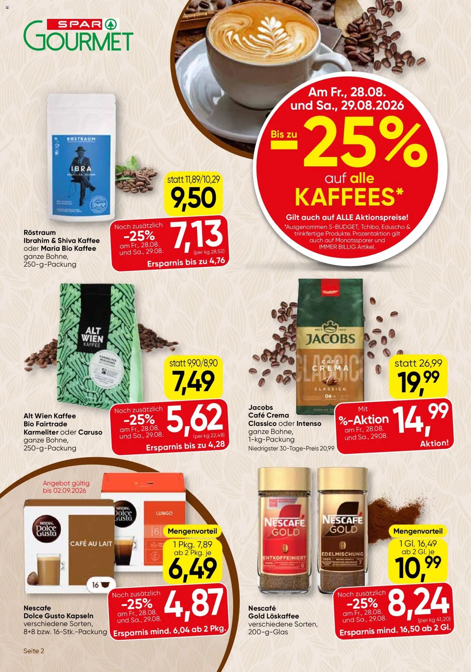SPAR Gourmet Flugblatt