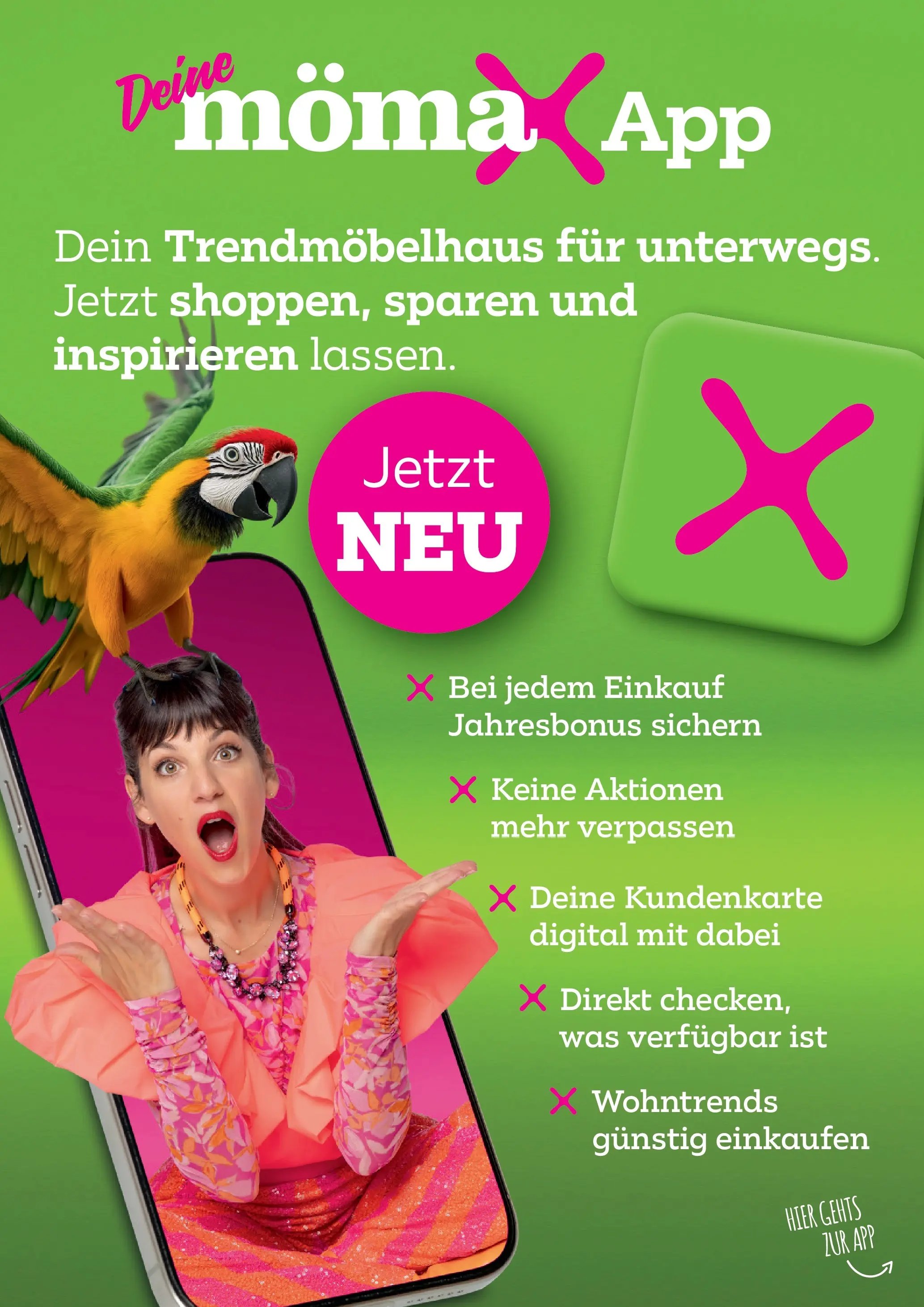 Mömax Deine Mömax App
