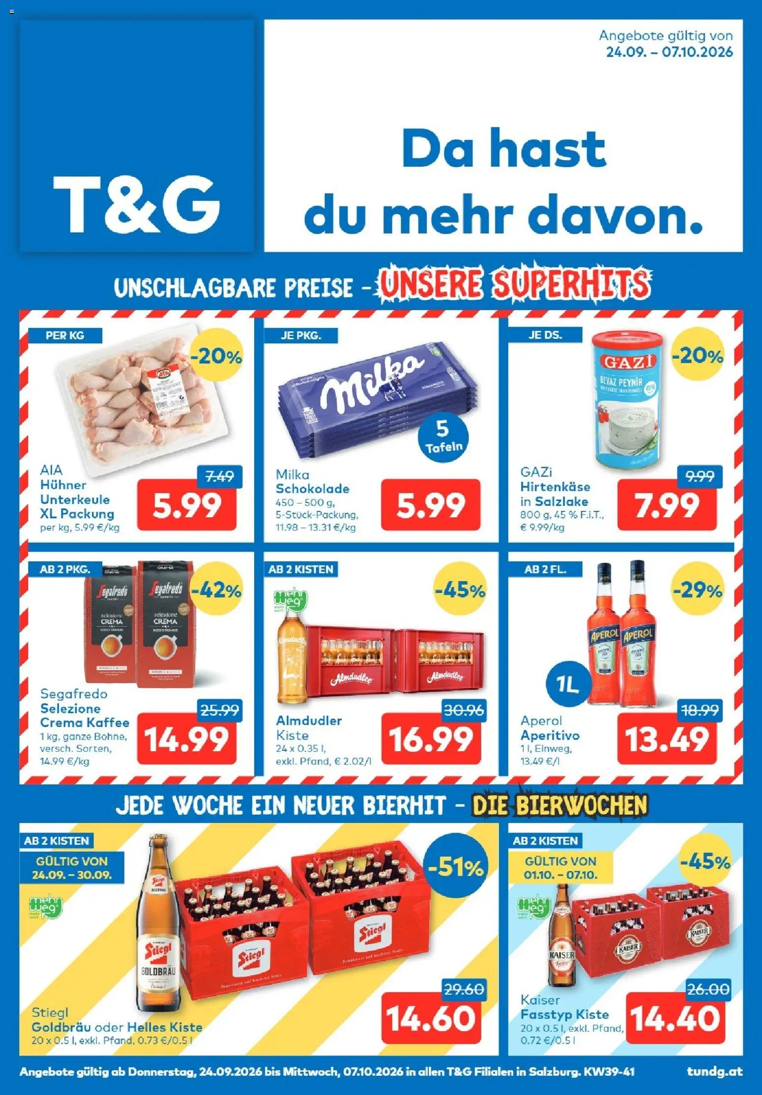 T&G Flugblatt