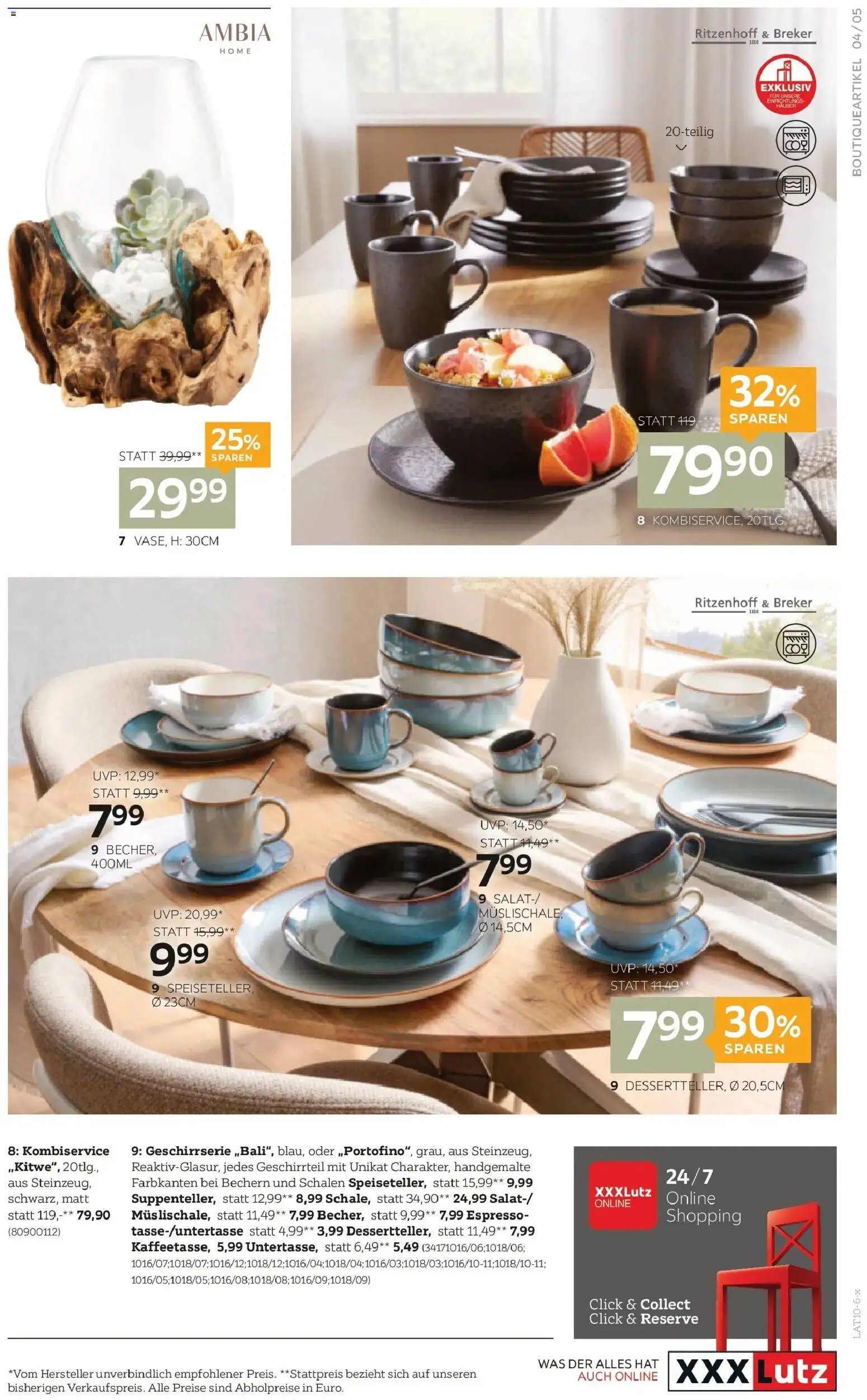 XXXLutz Boutique Marken