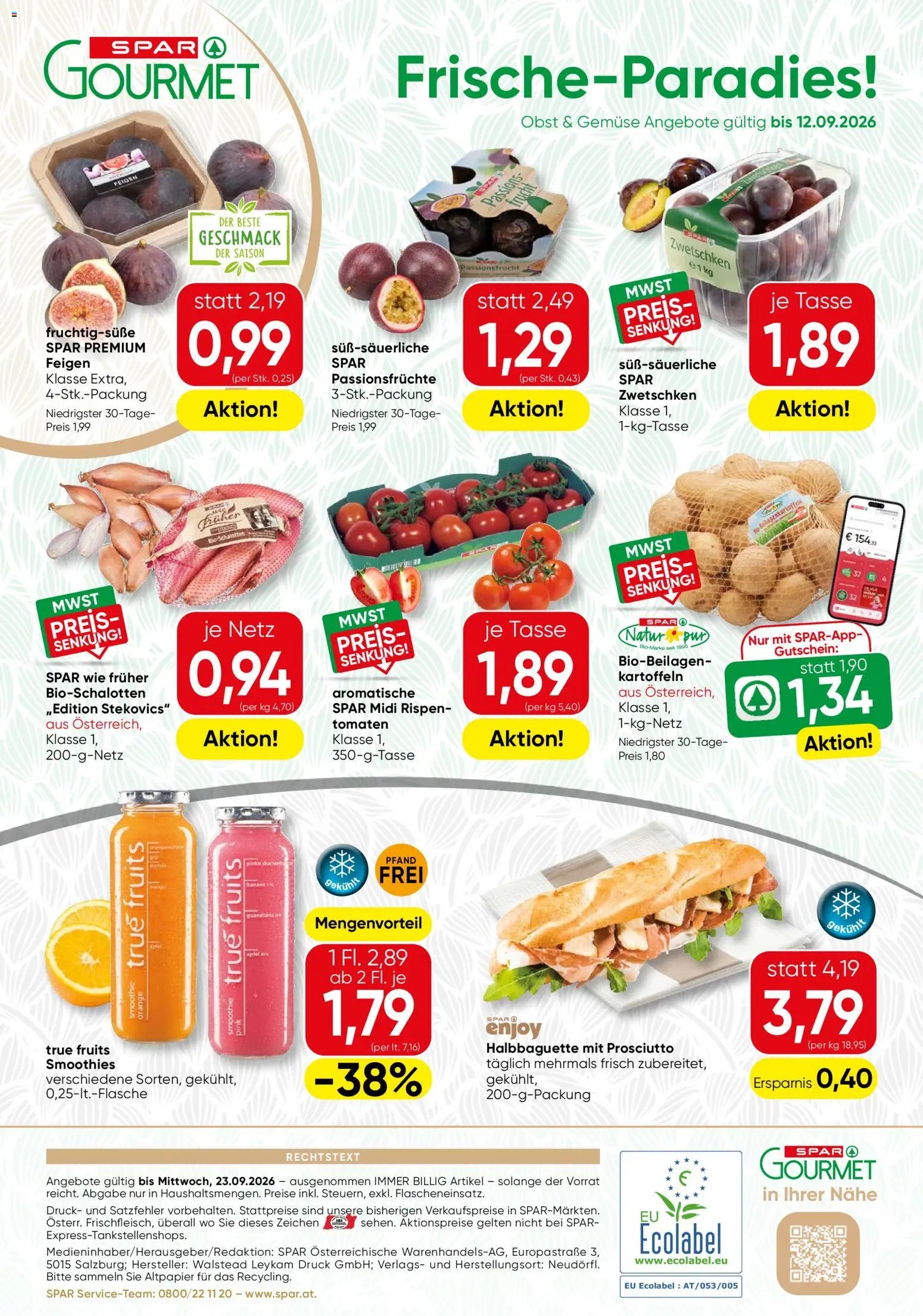 SPAR Gourmet Flugblatt