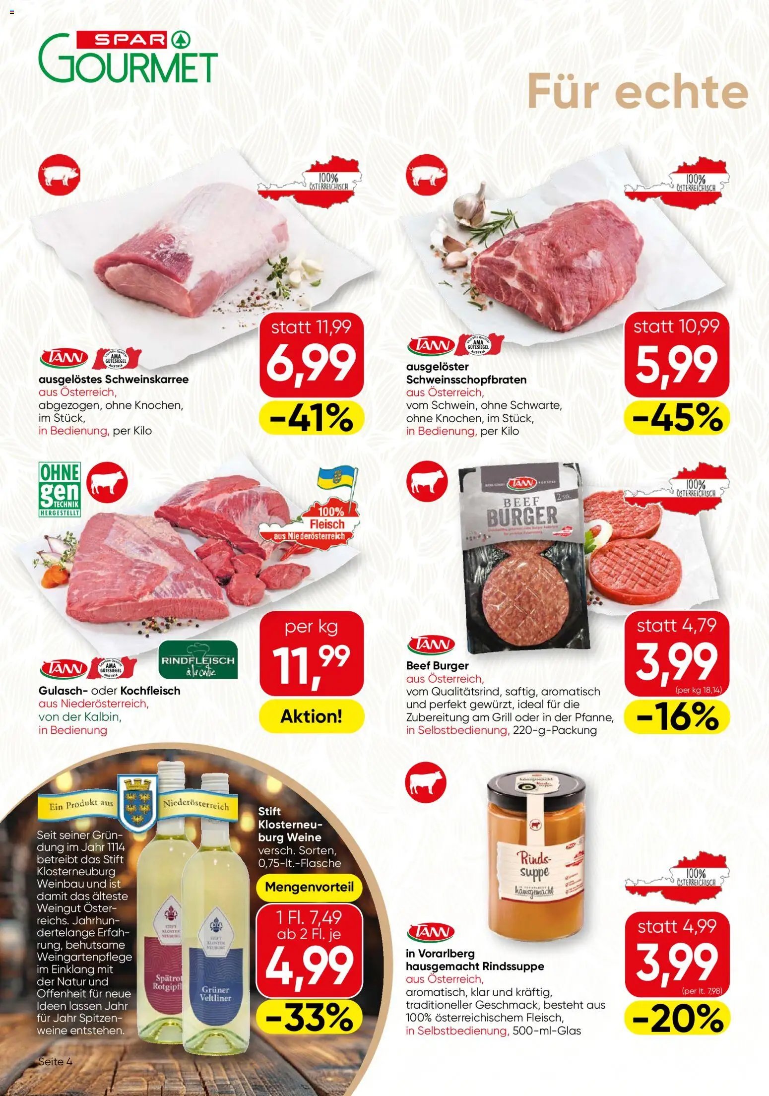 SPAR Gourmet Flugblatt