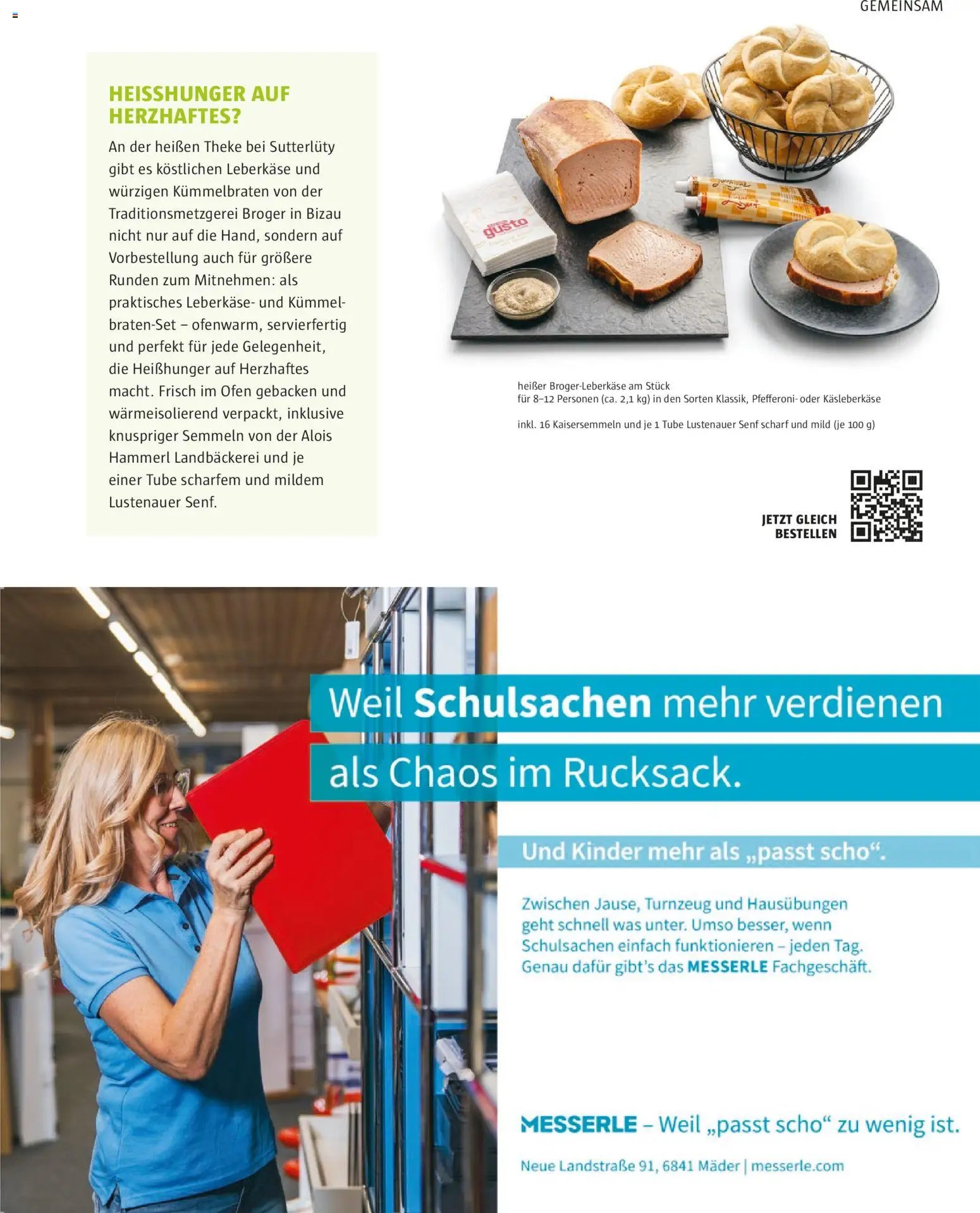 Sutterlüty B'sundrig Magazin