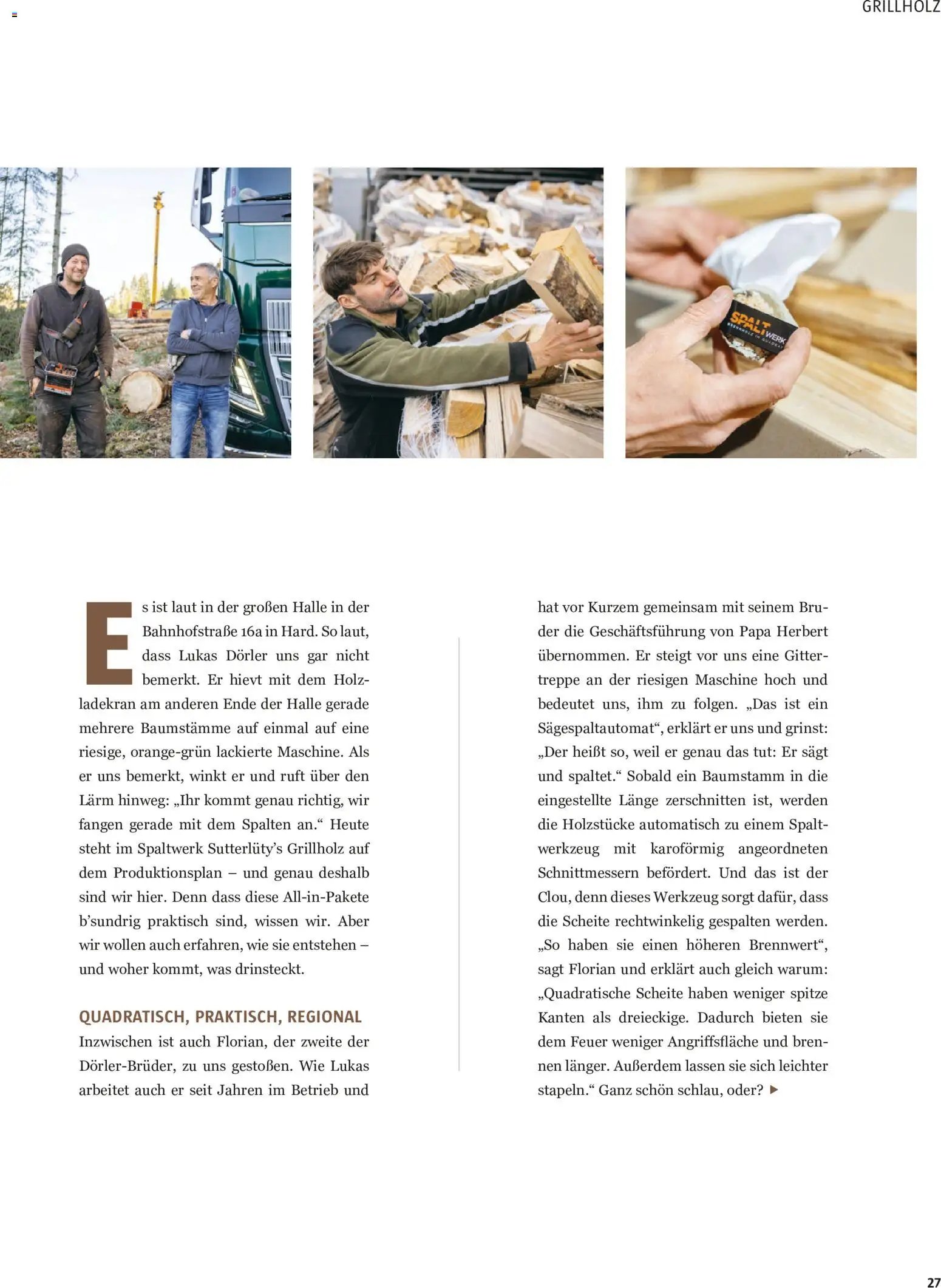 Sutterlüty B'sundrig Magazin