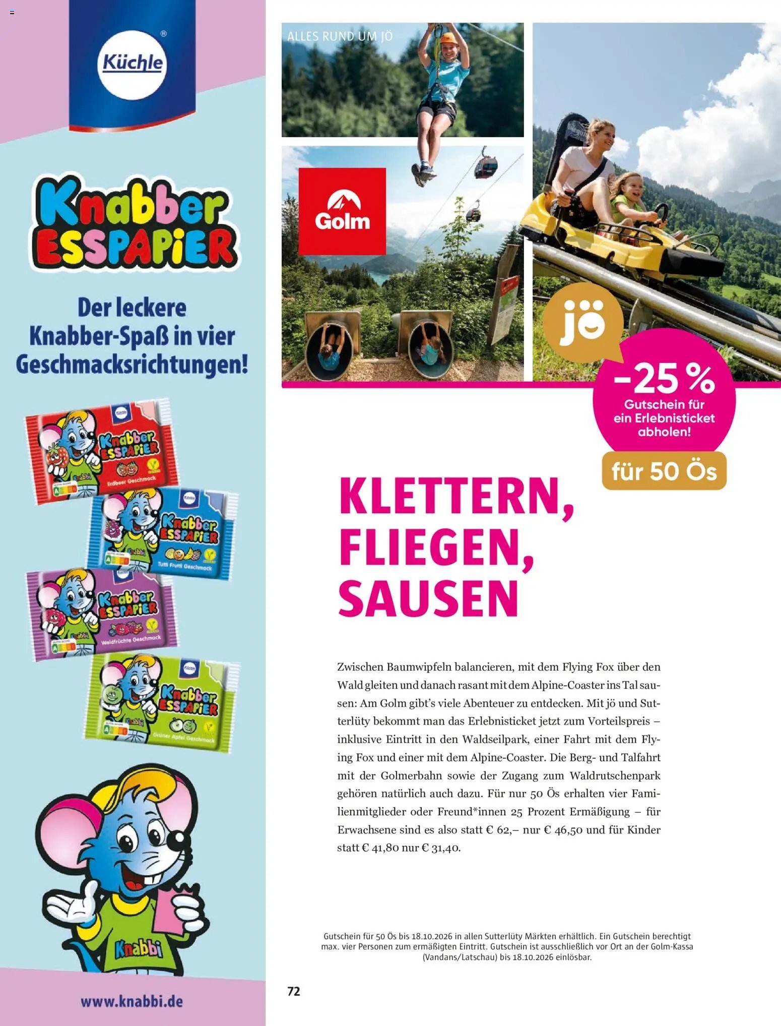 Sutterlüty B'sundrig Magazin
