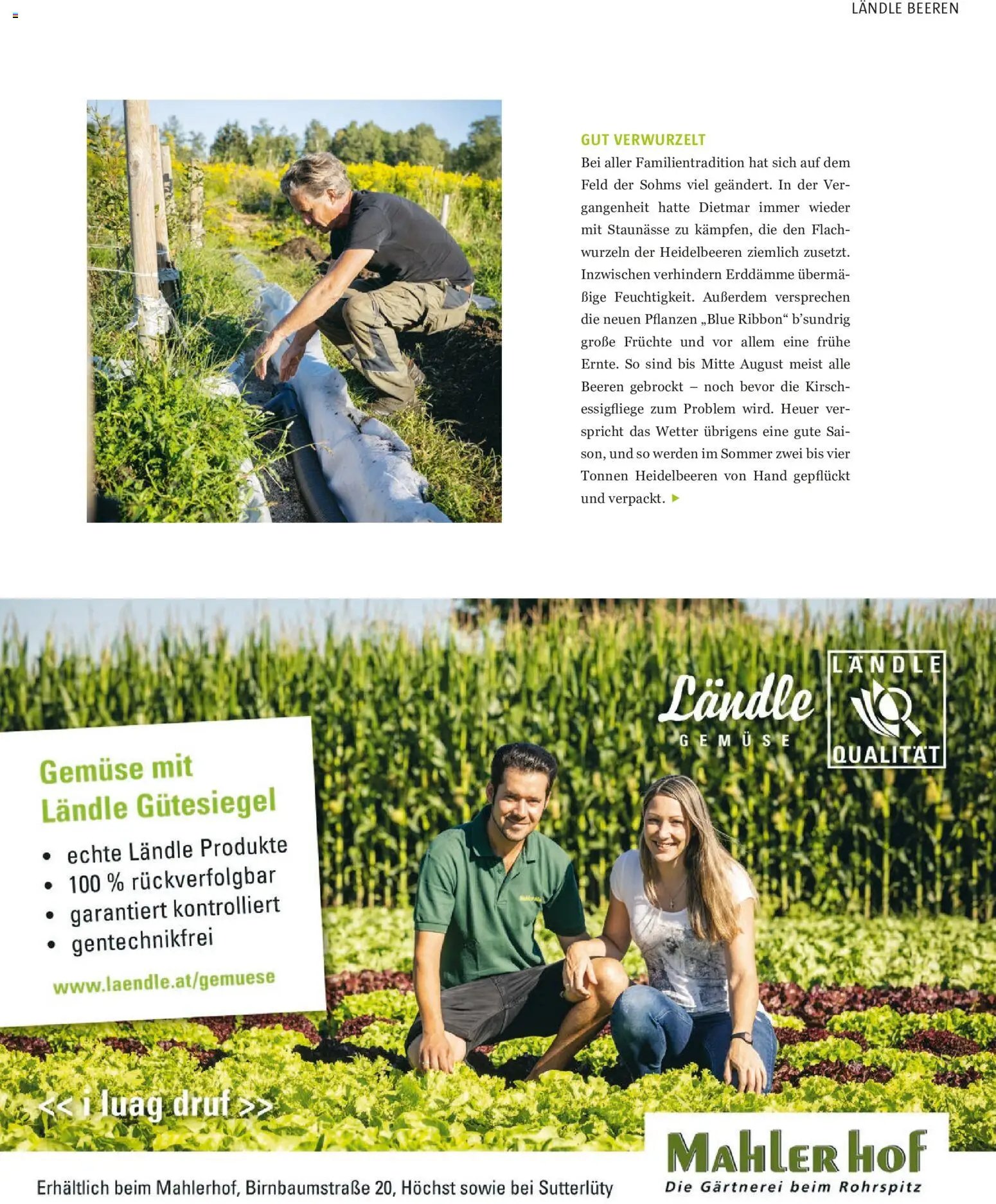 Sutterlüty B'sundrig Magazin