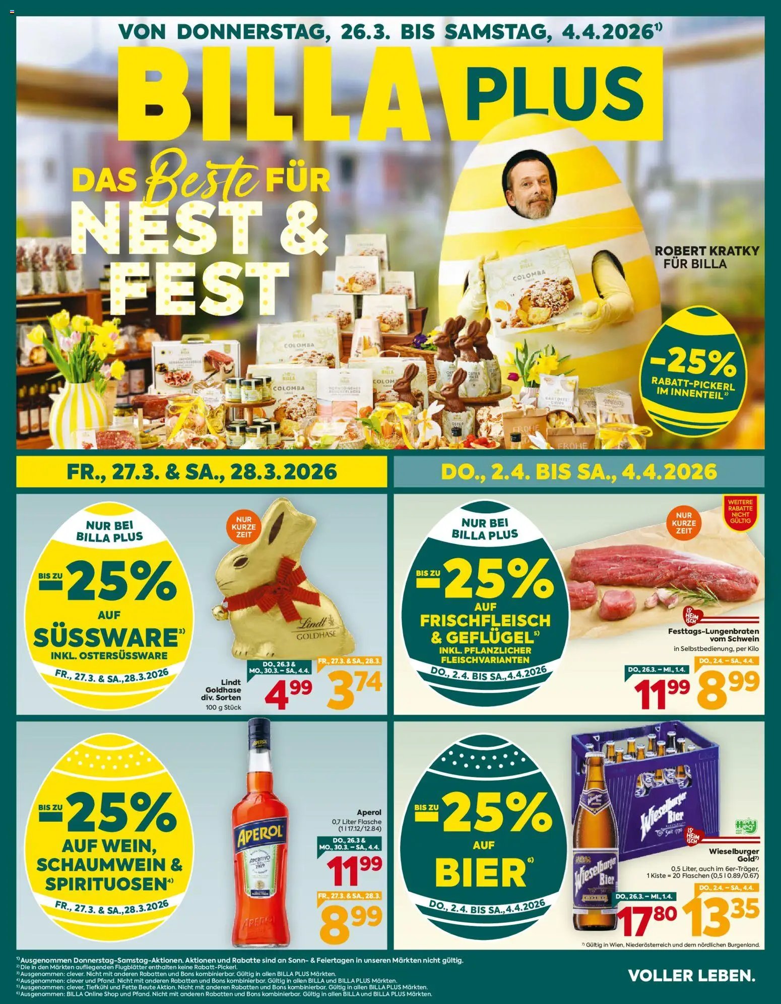 Billa Plus Flugblatt