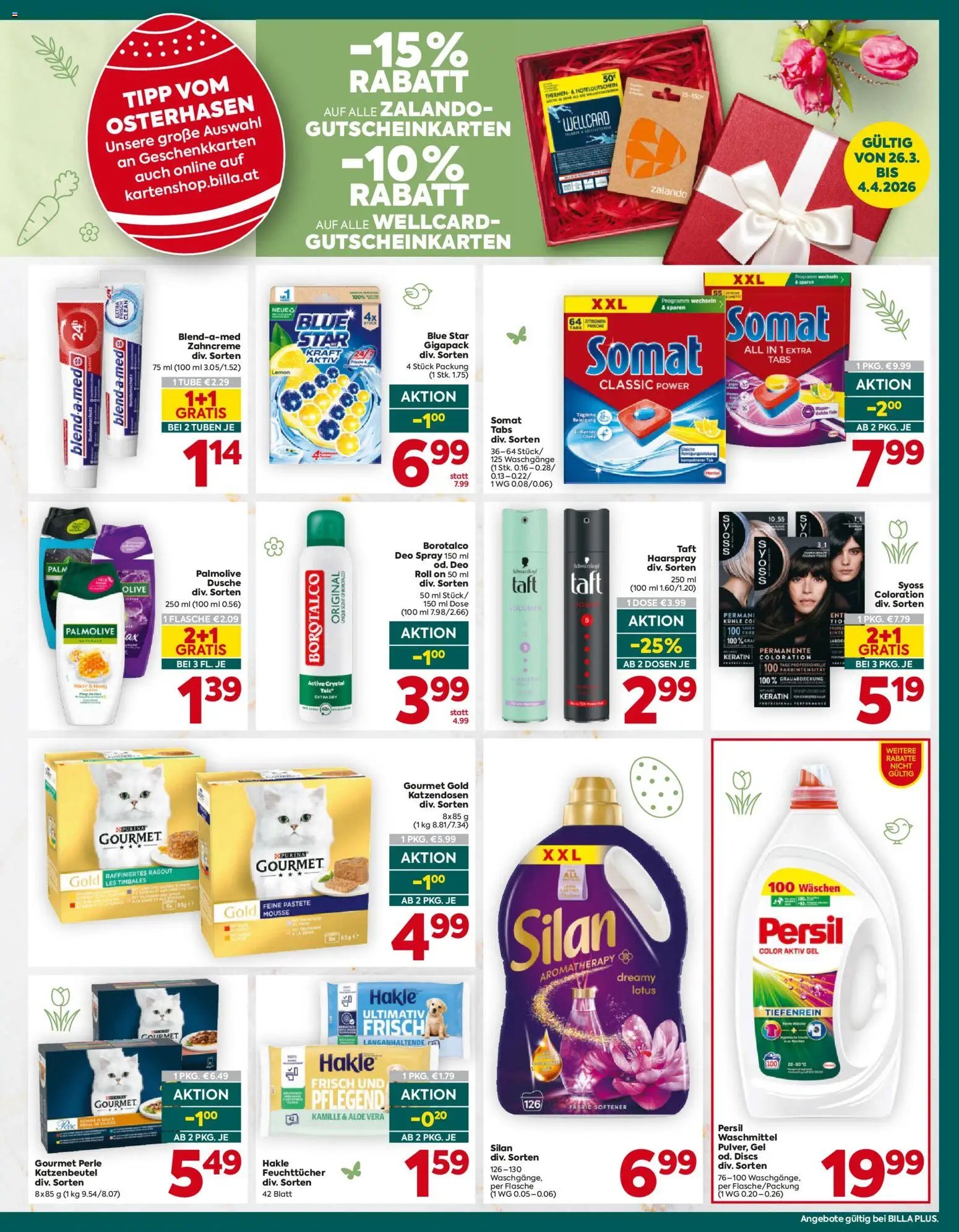 Billa Plus Flugblatt