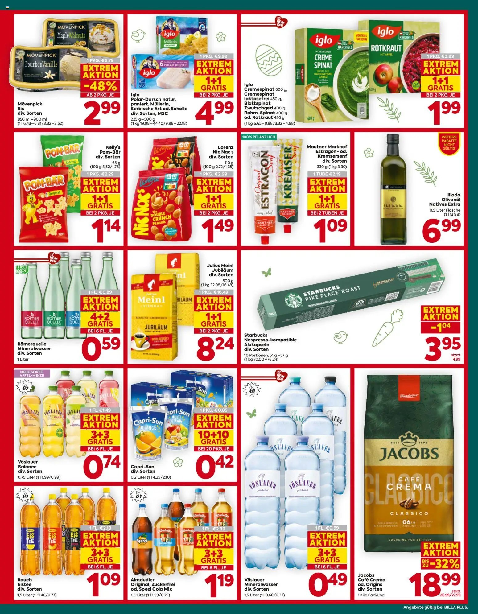 Billa Plus Flugblatt