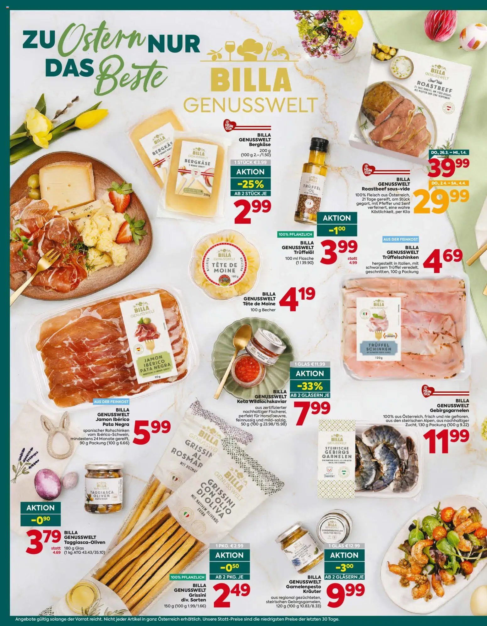 Billa Plus Flugblatt