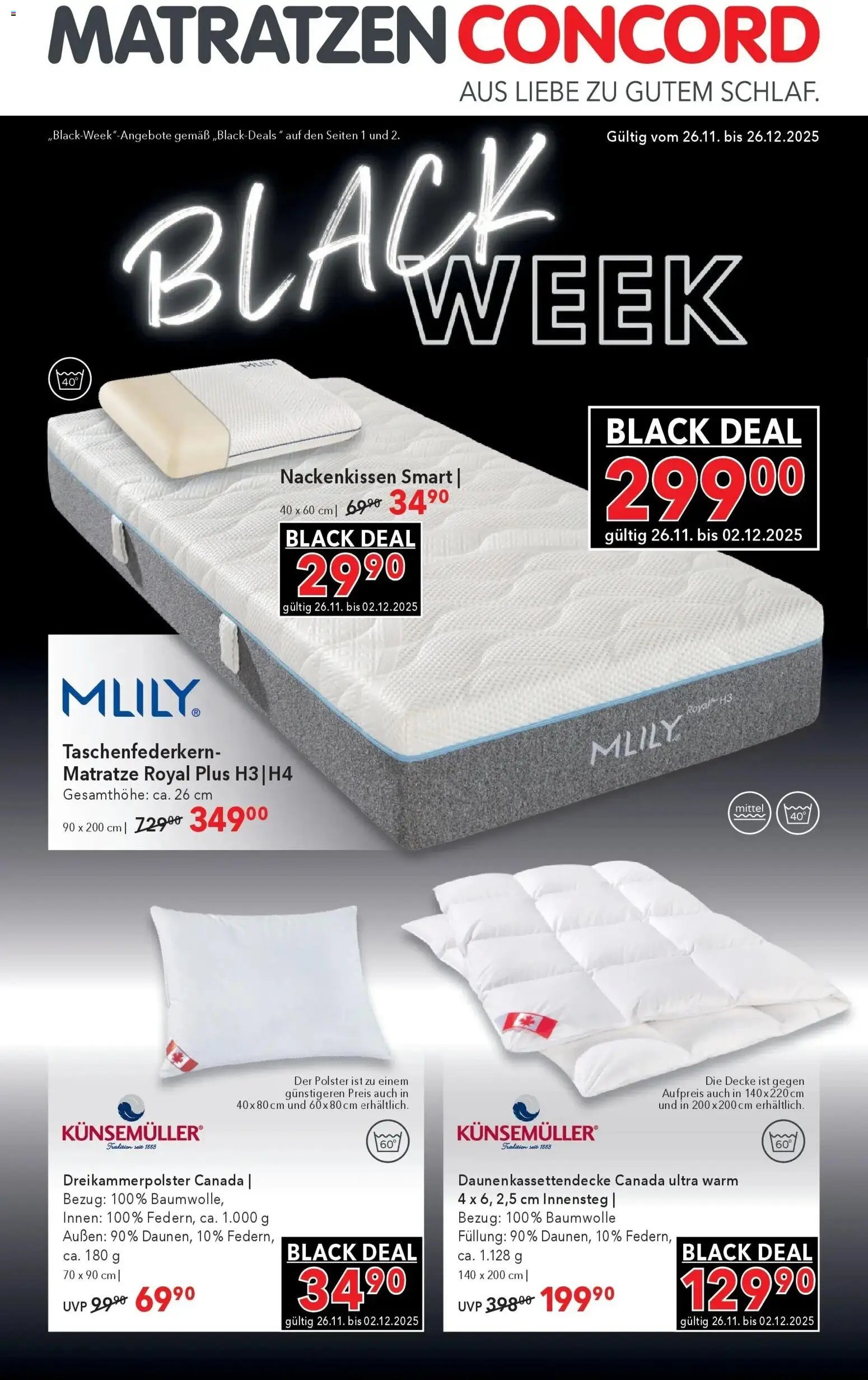 Matratzen Concord Seyring