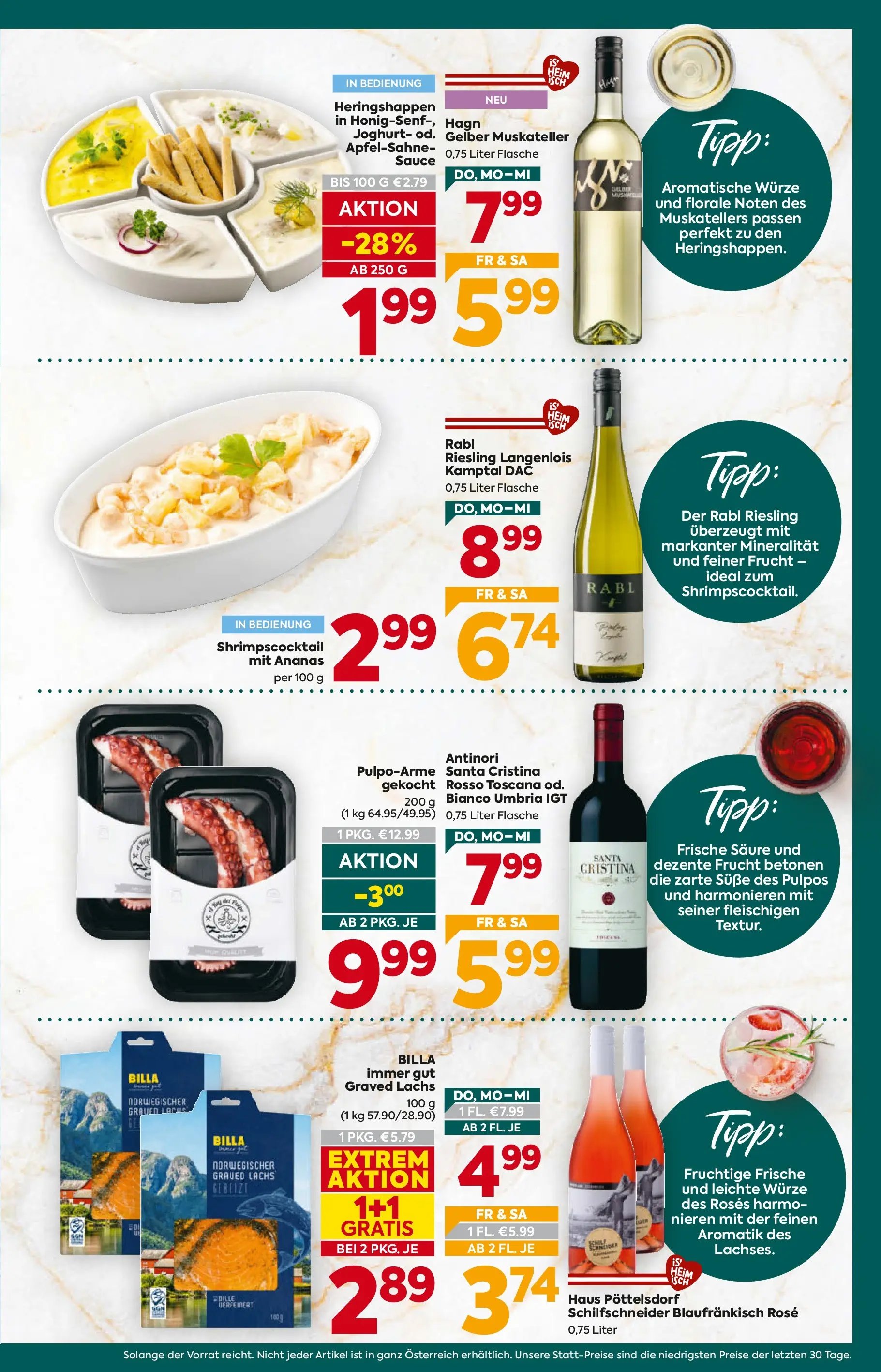 Billa Plus Flugblatt - Steiermark