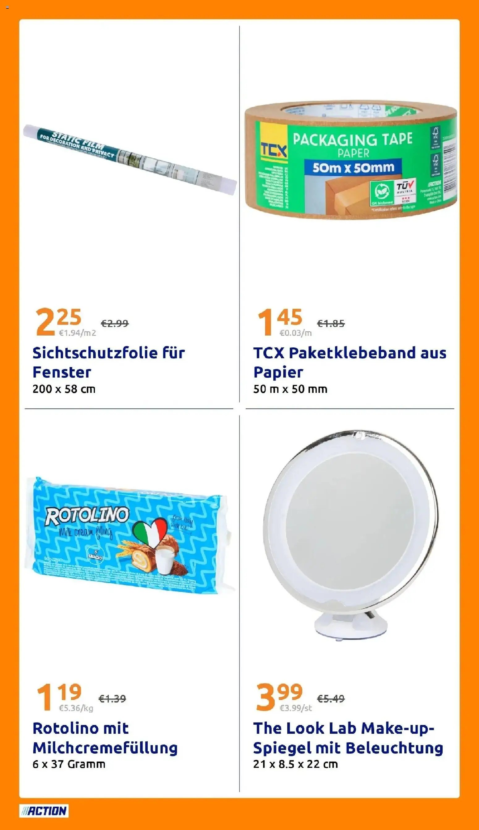 Action Kleine Preise, große Freude