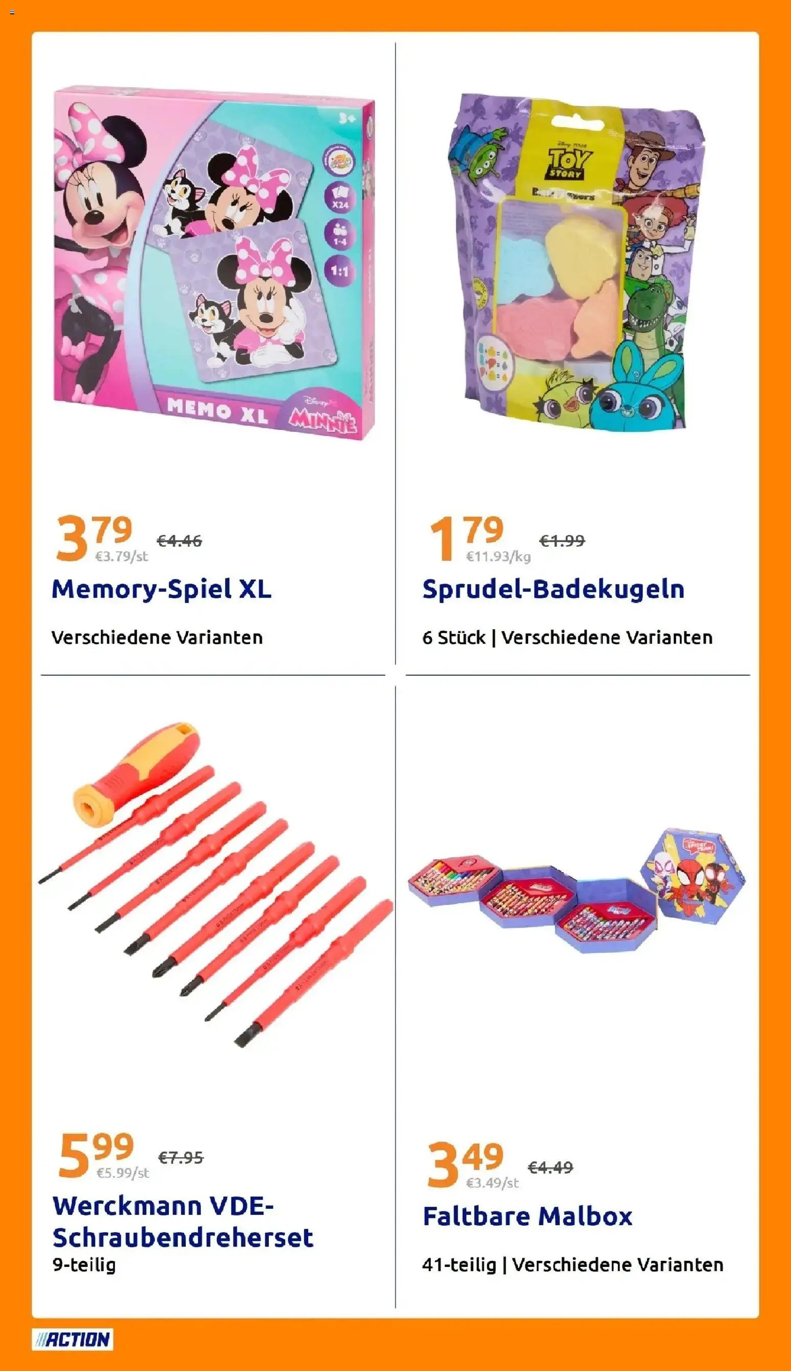 Action Kleine Preise, große Freude