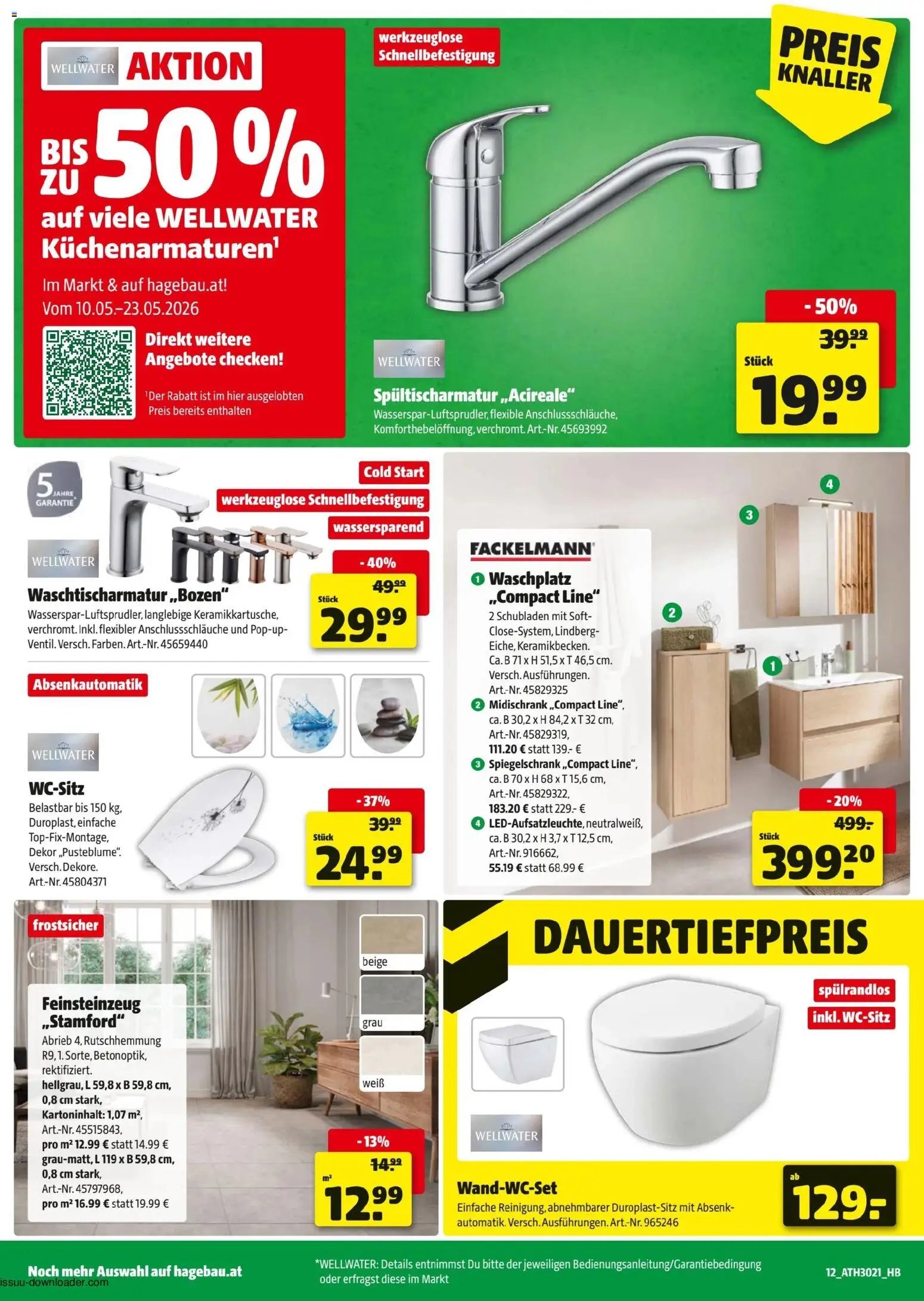 Hagebau Flugblatt