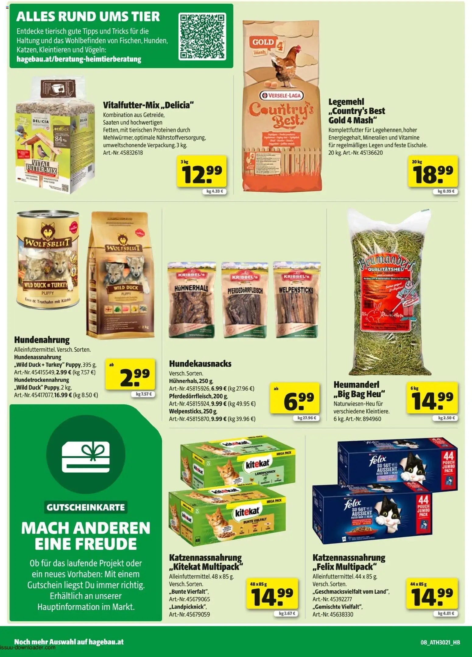 Hagebau Flugblatt