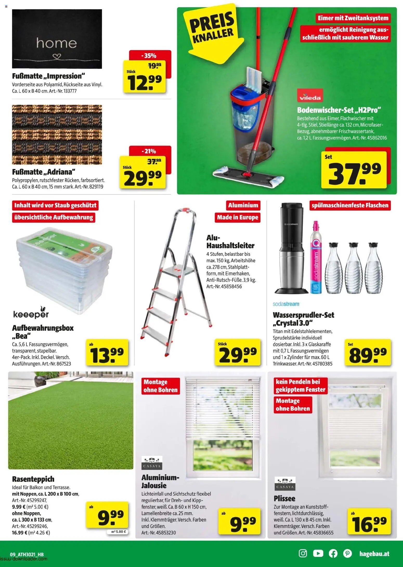 Hagebau Flugblatt