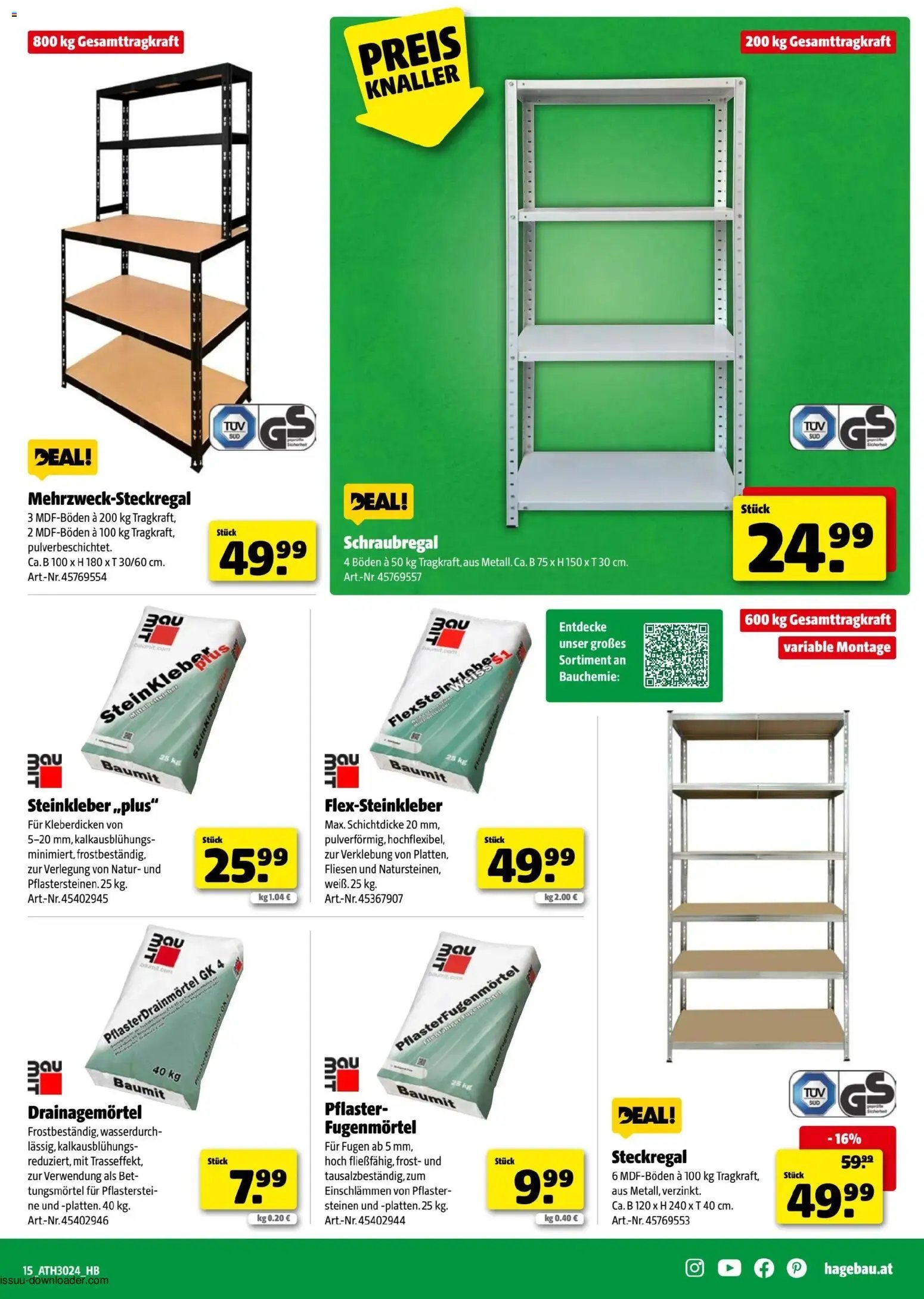 Hagebau Flugblatt