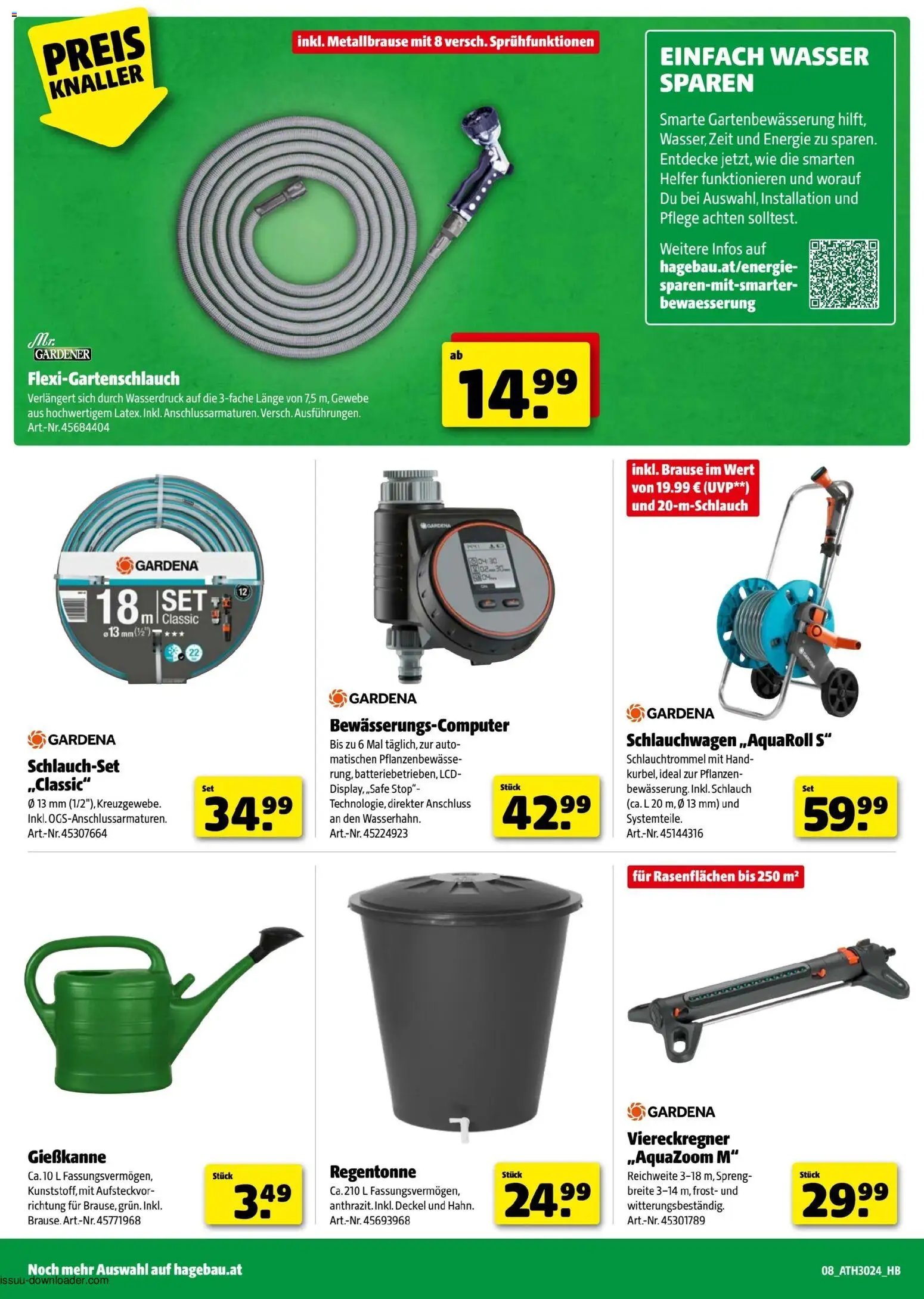 Hagebau Flugblatt