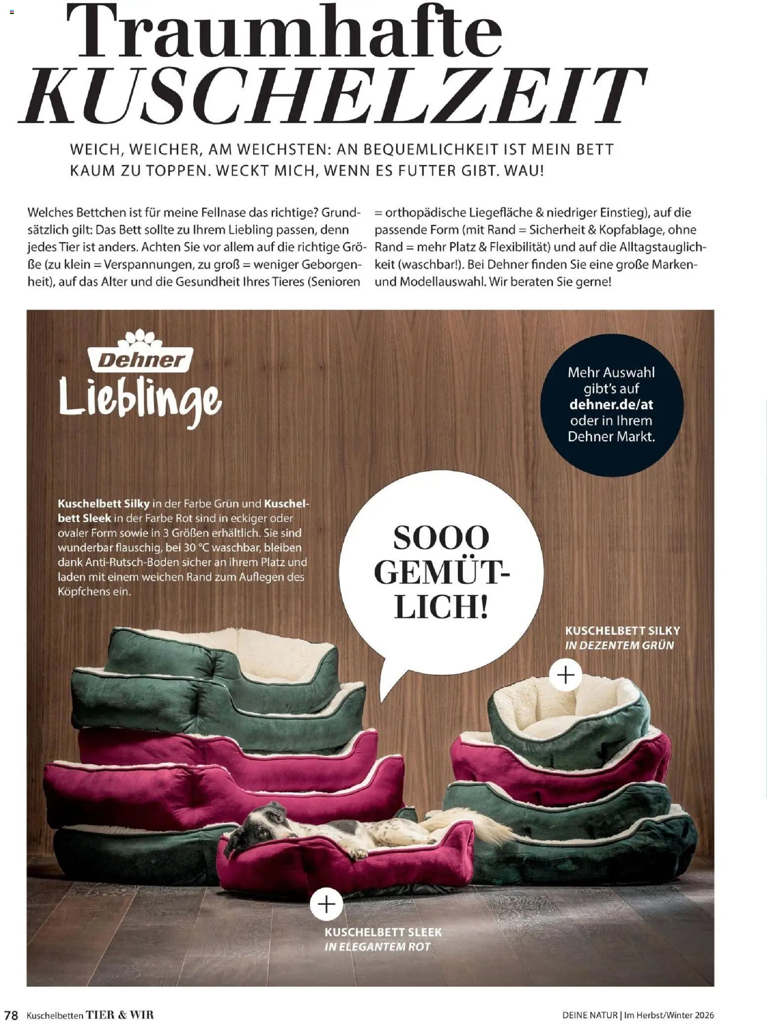 Dehner Magazine HERBST/WINTER 2026