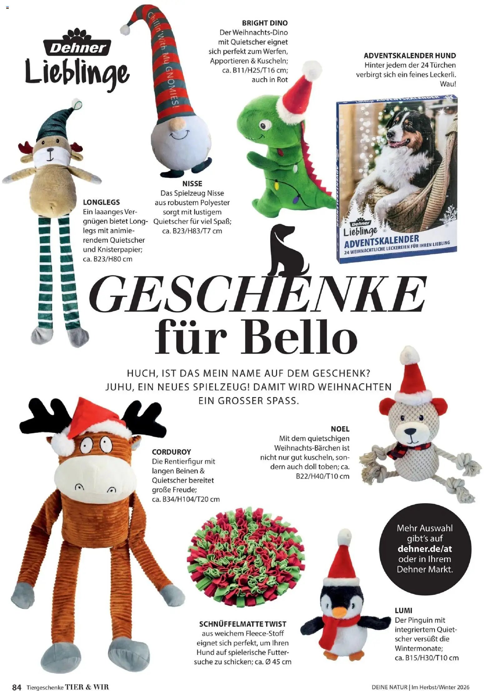 Dehner Magazine HERBST/WINTER 2026