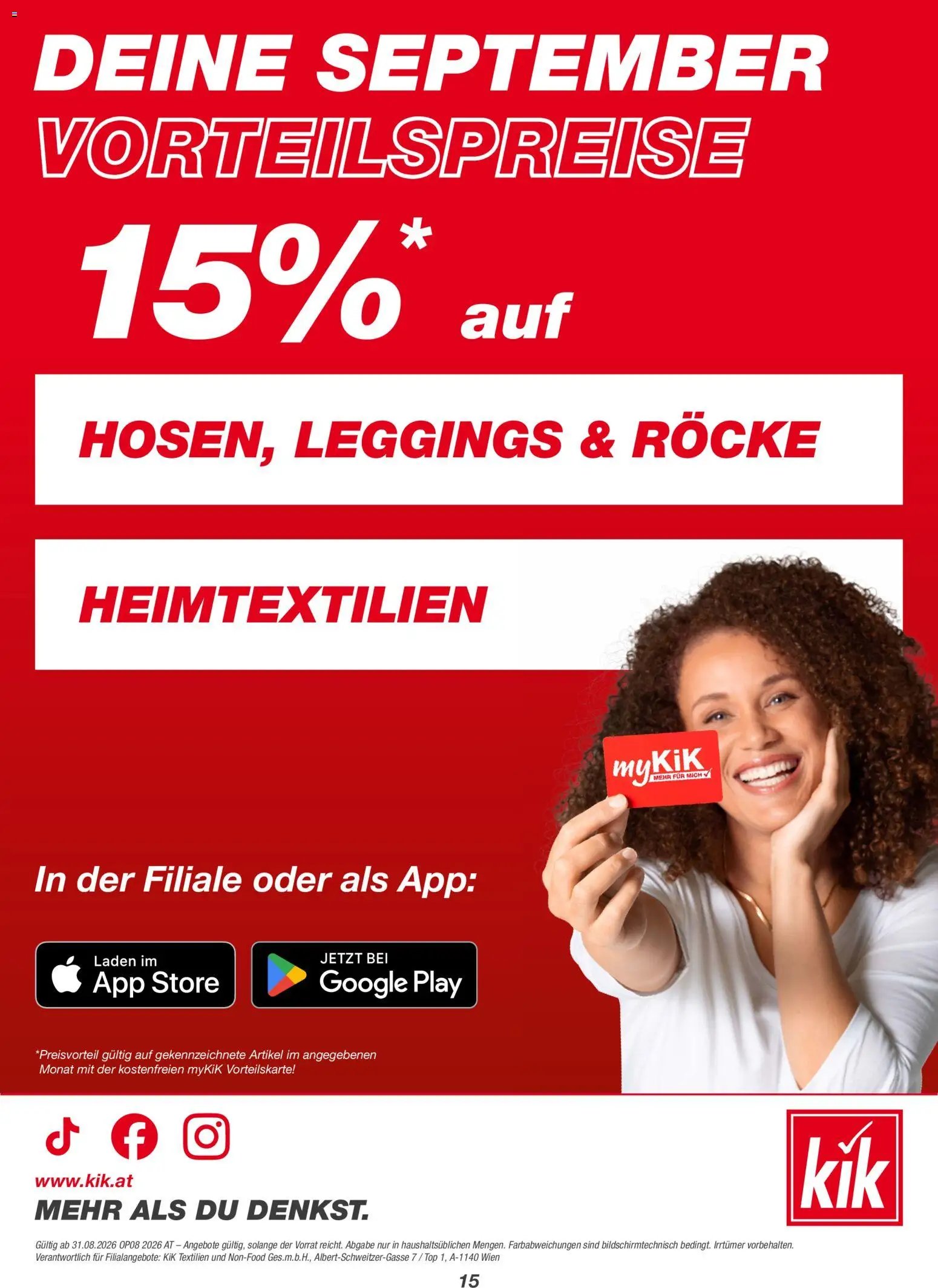 Kik Prospekt aktuell