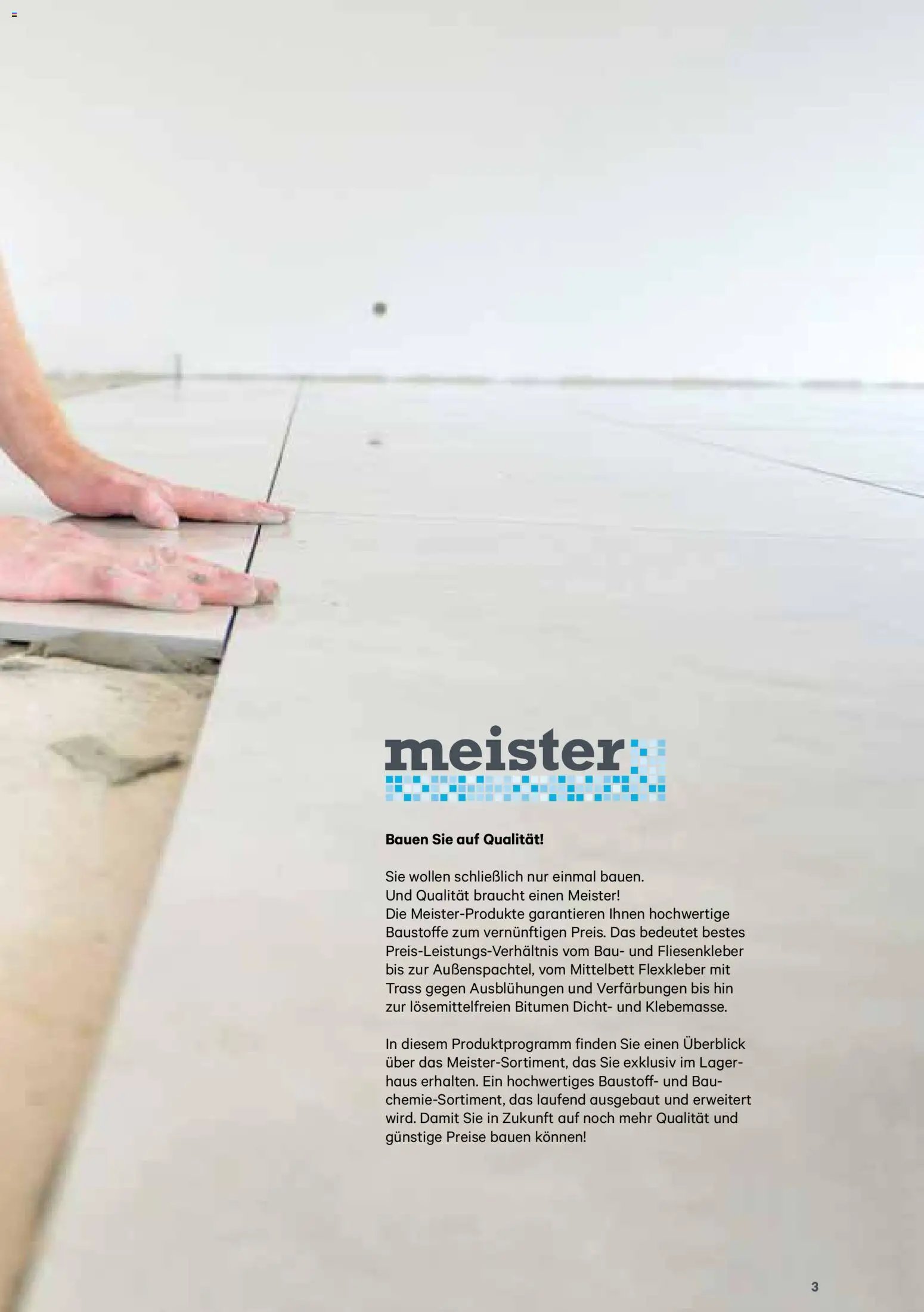 Lagerhaus  Meister Katalog 2026