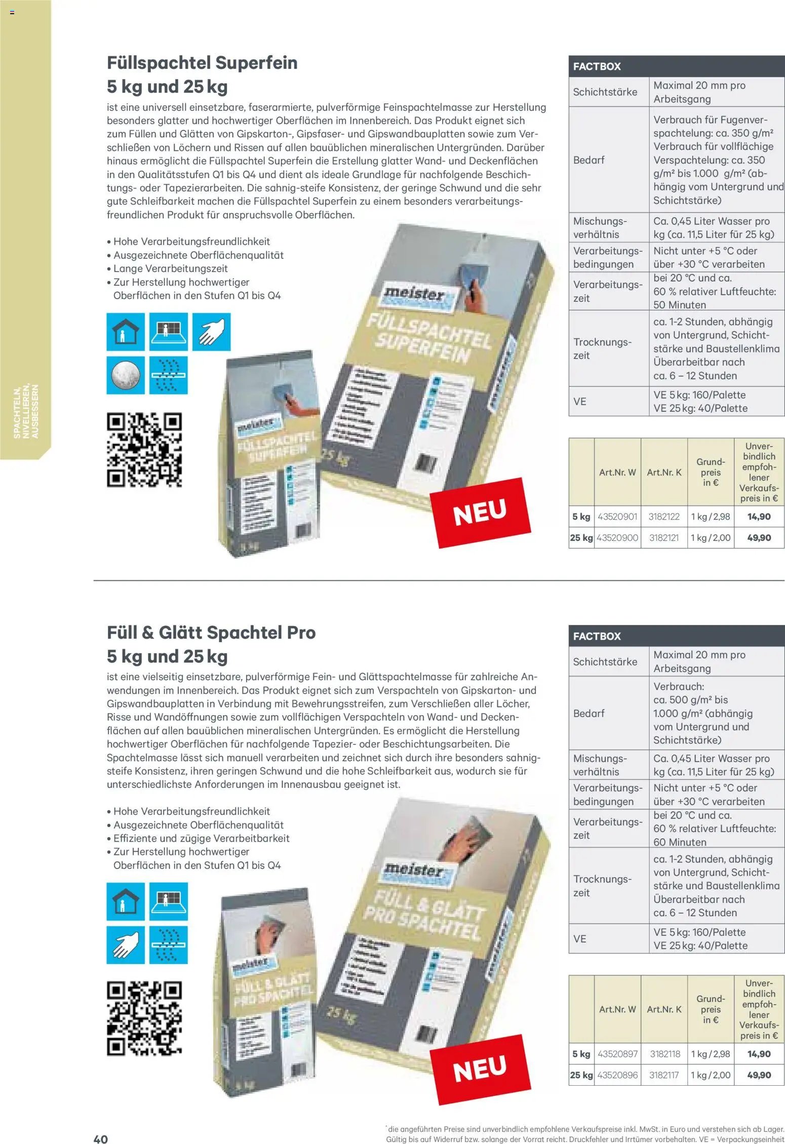 Lagerhaus  Meister Katalog 2026