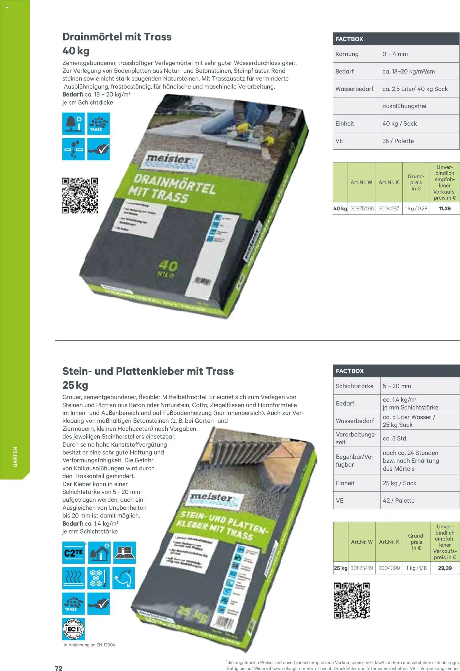 Lagerhaus  Meister Katalog 2026
