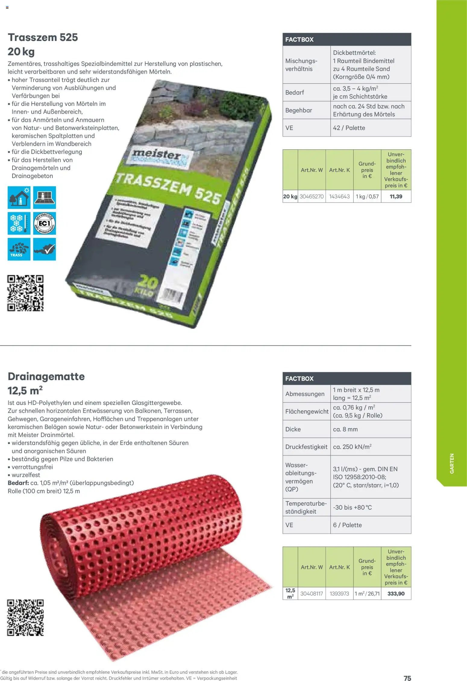 Lagerhaus  Meister Katalog 2026