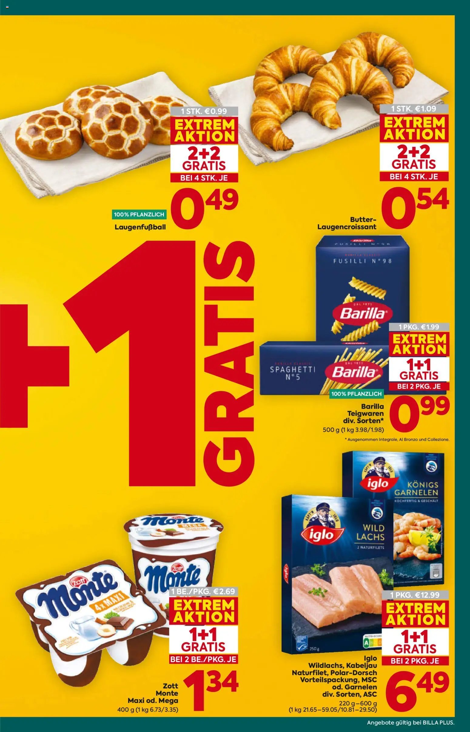 Billa Plus Flugblatt - Burgenland