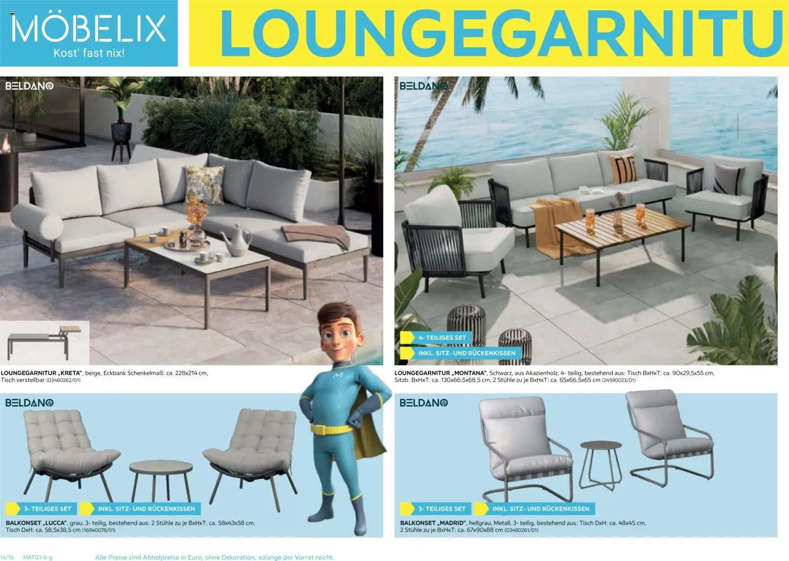 Möbelix Gartenmöbel