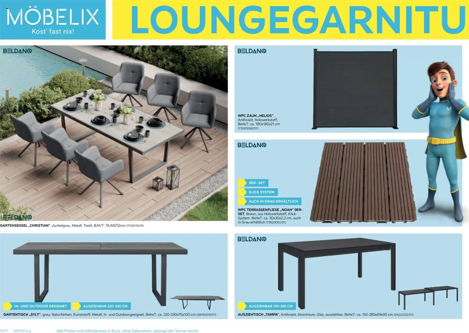 Möbelix Gartenmöbel
