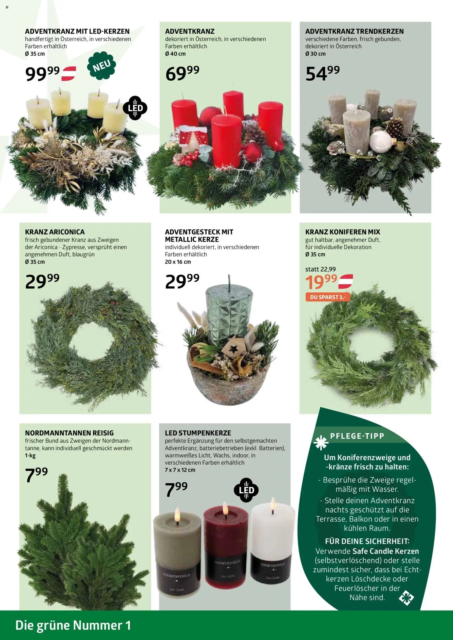 bellaflora Flugblatt