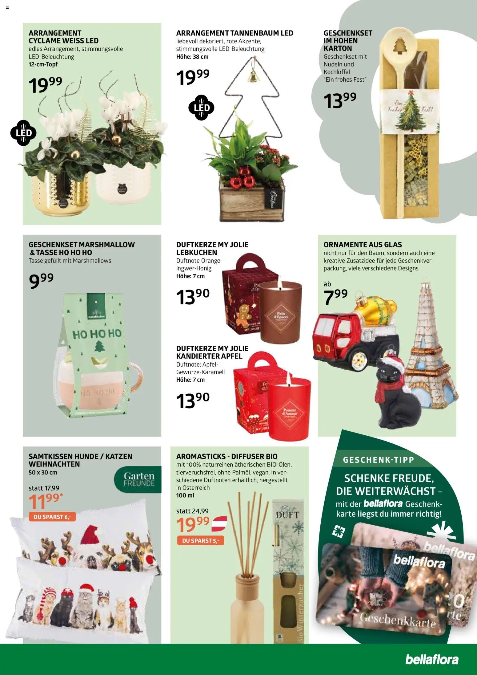 bellaflora Flugblatt