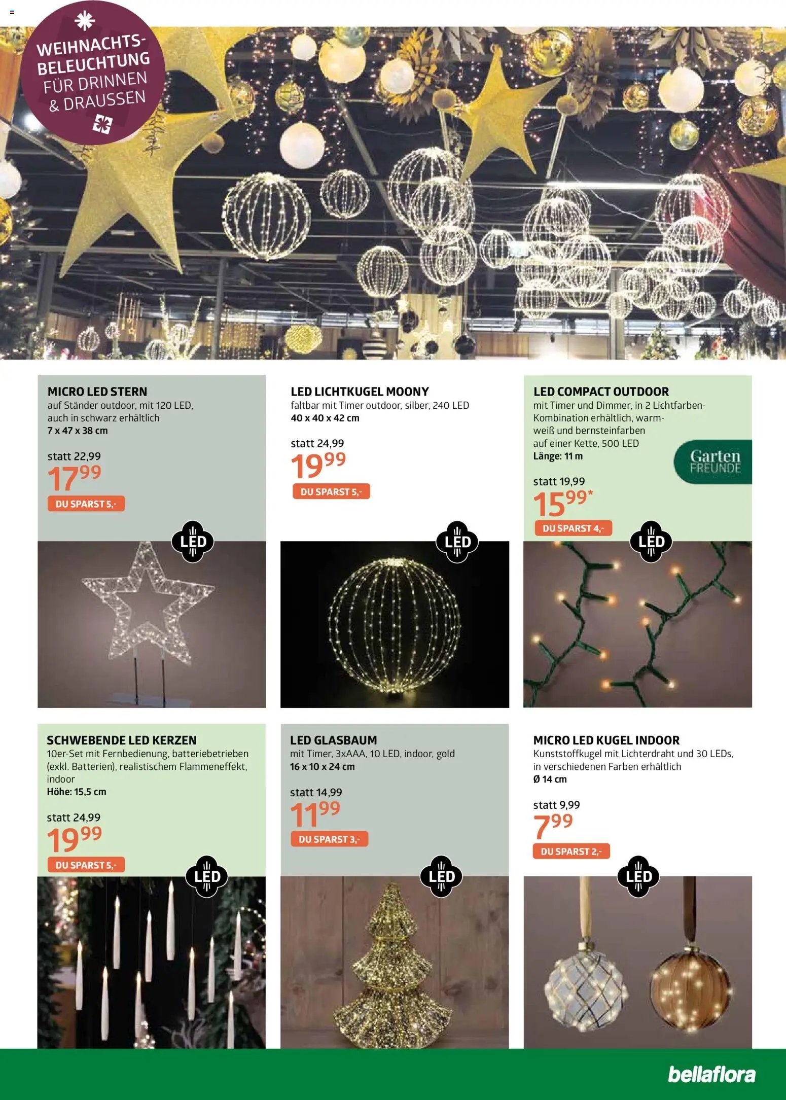 bellaflora Flugblatt