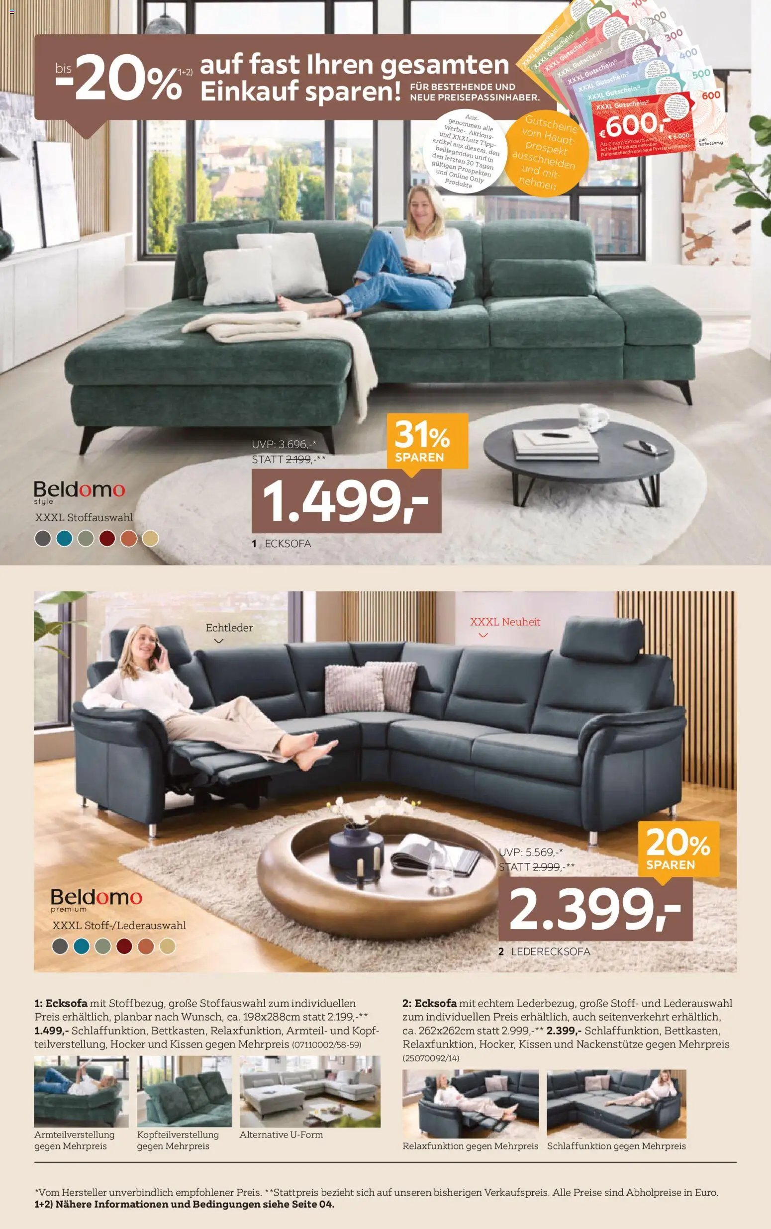 XXXLutz Sitzgarnituren