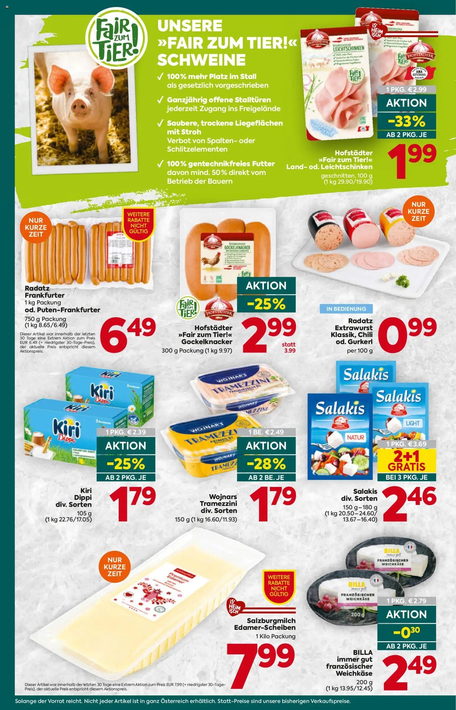 Billa Plus Flugblatt - Steiermark