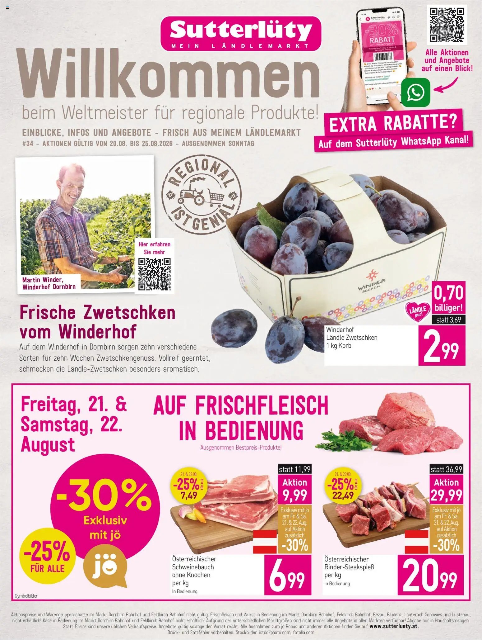 Sutterlüty Flugblatt