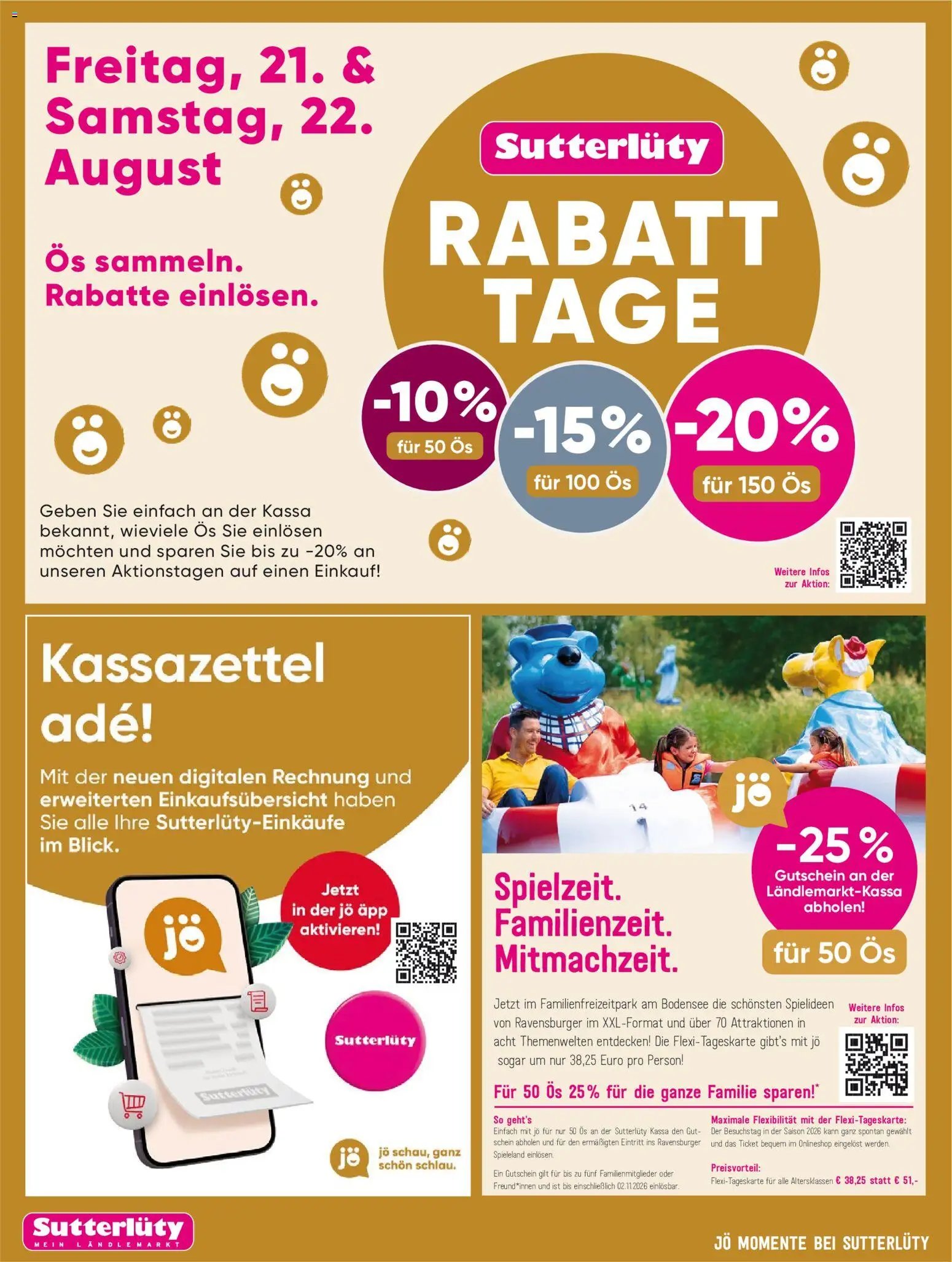 Sutterlüty Flugblatt