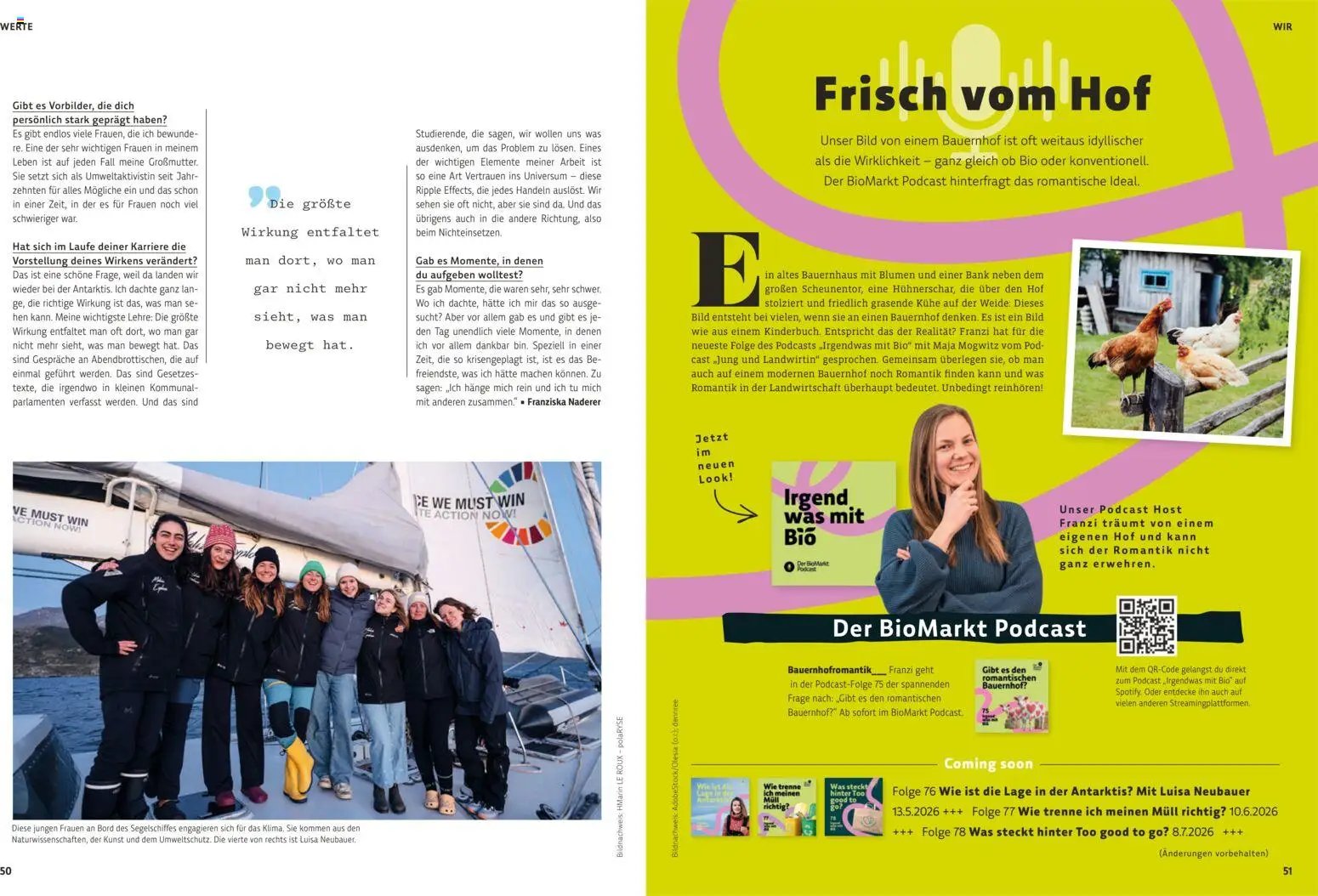 Denns BioMarkt KREO Magazin
