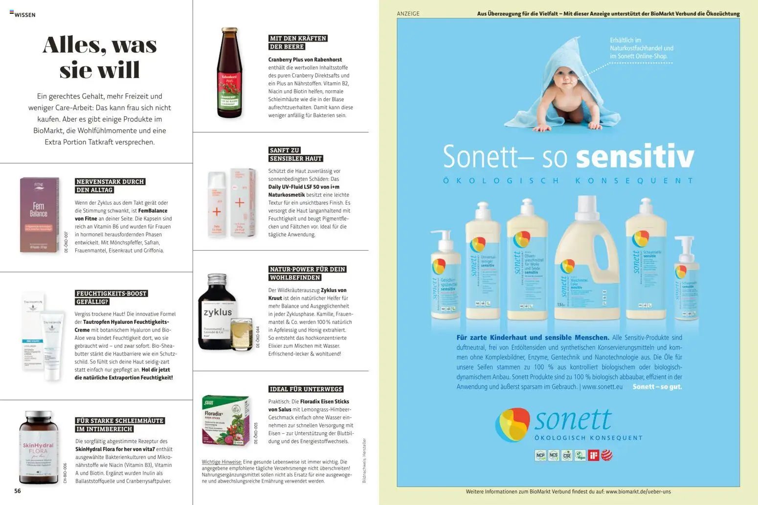 Denns BioMarkt KREO Magazin