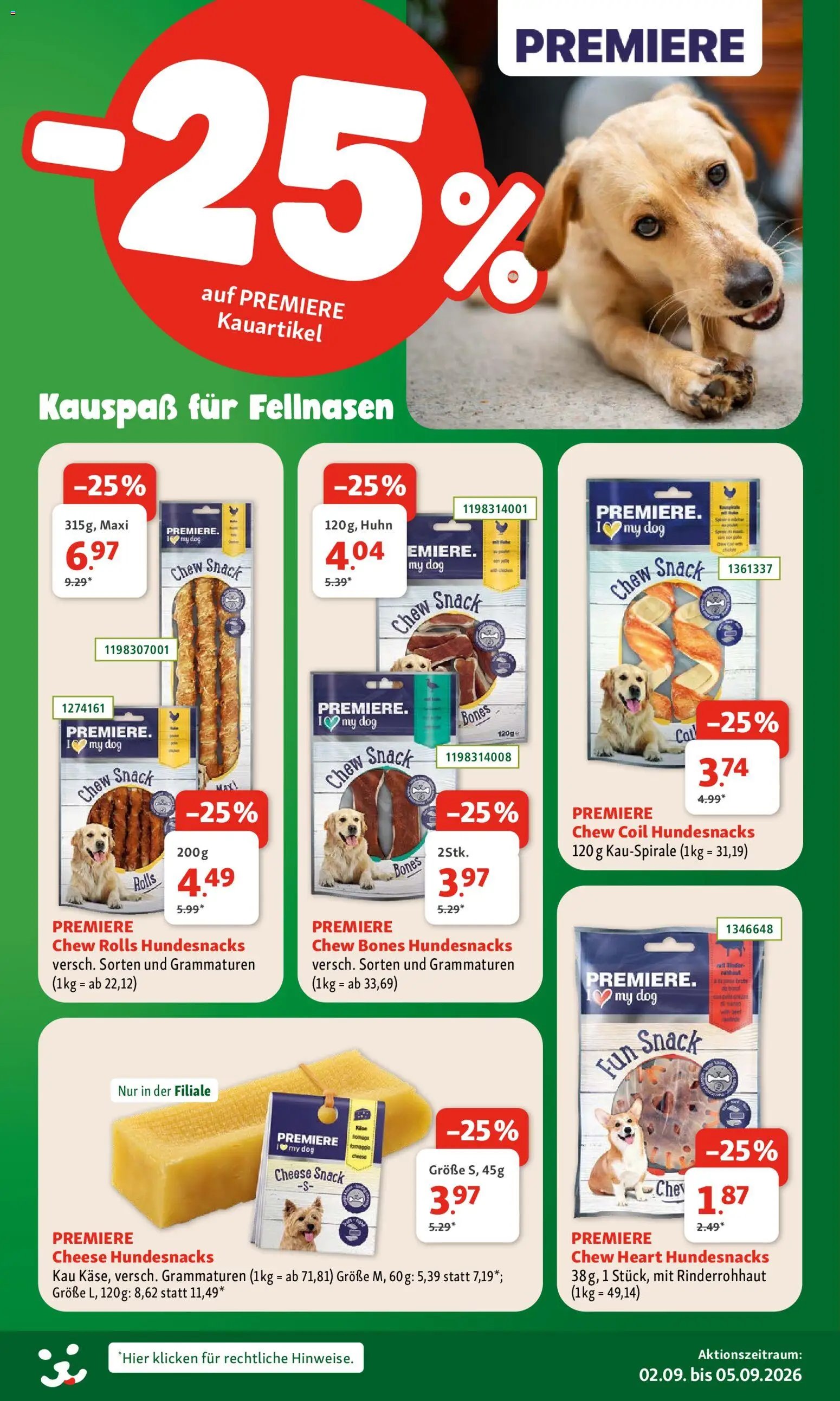 Fressnapf Flugblatt
