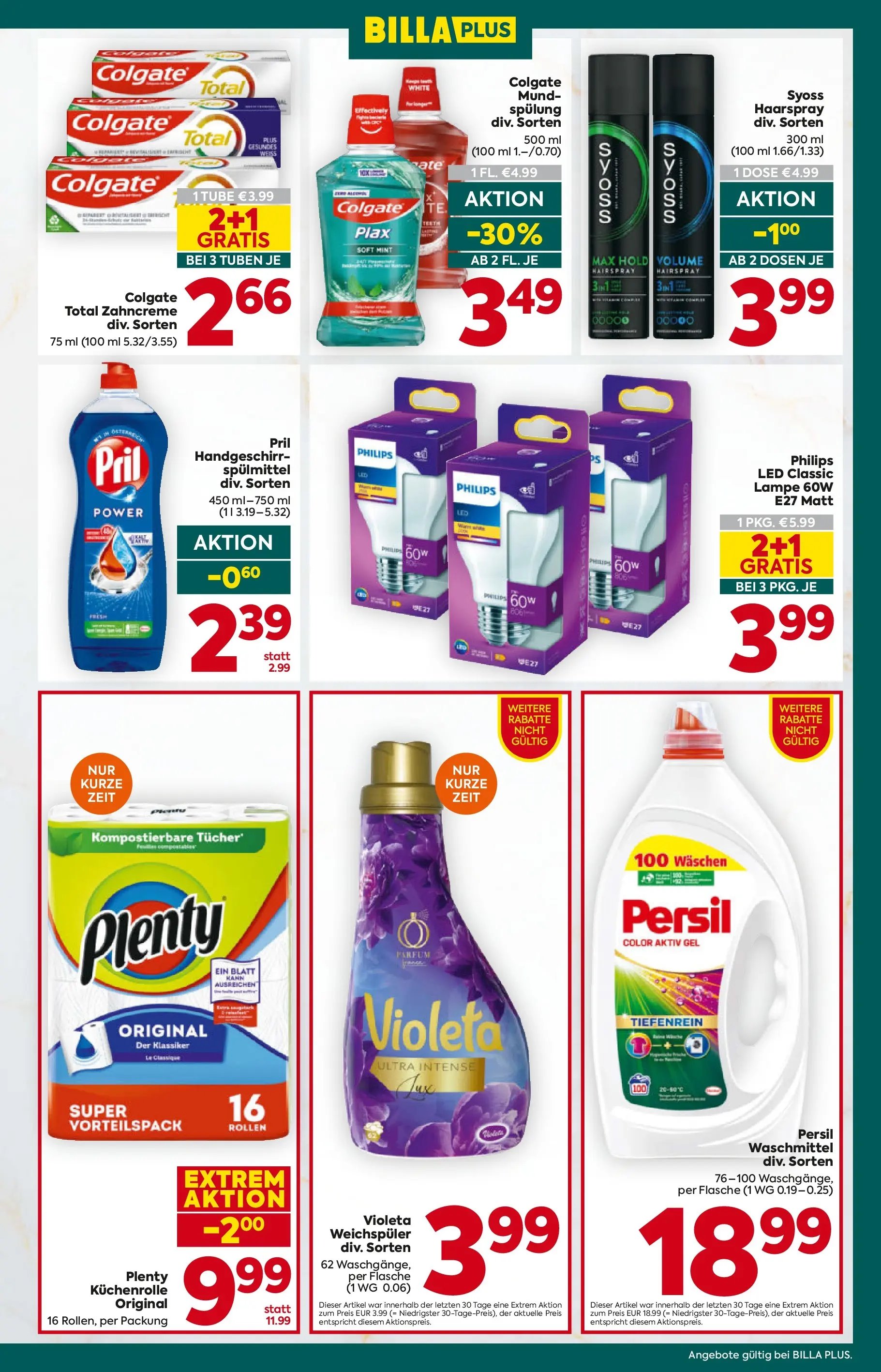 Billa Plus - BILLA PLUS: Flugblatt Kärnten